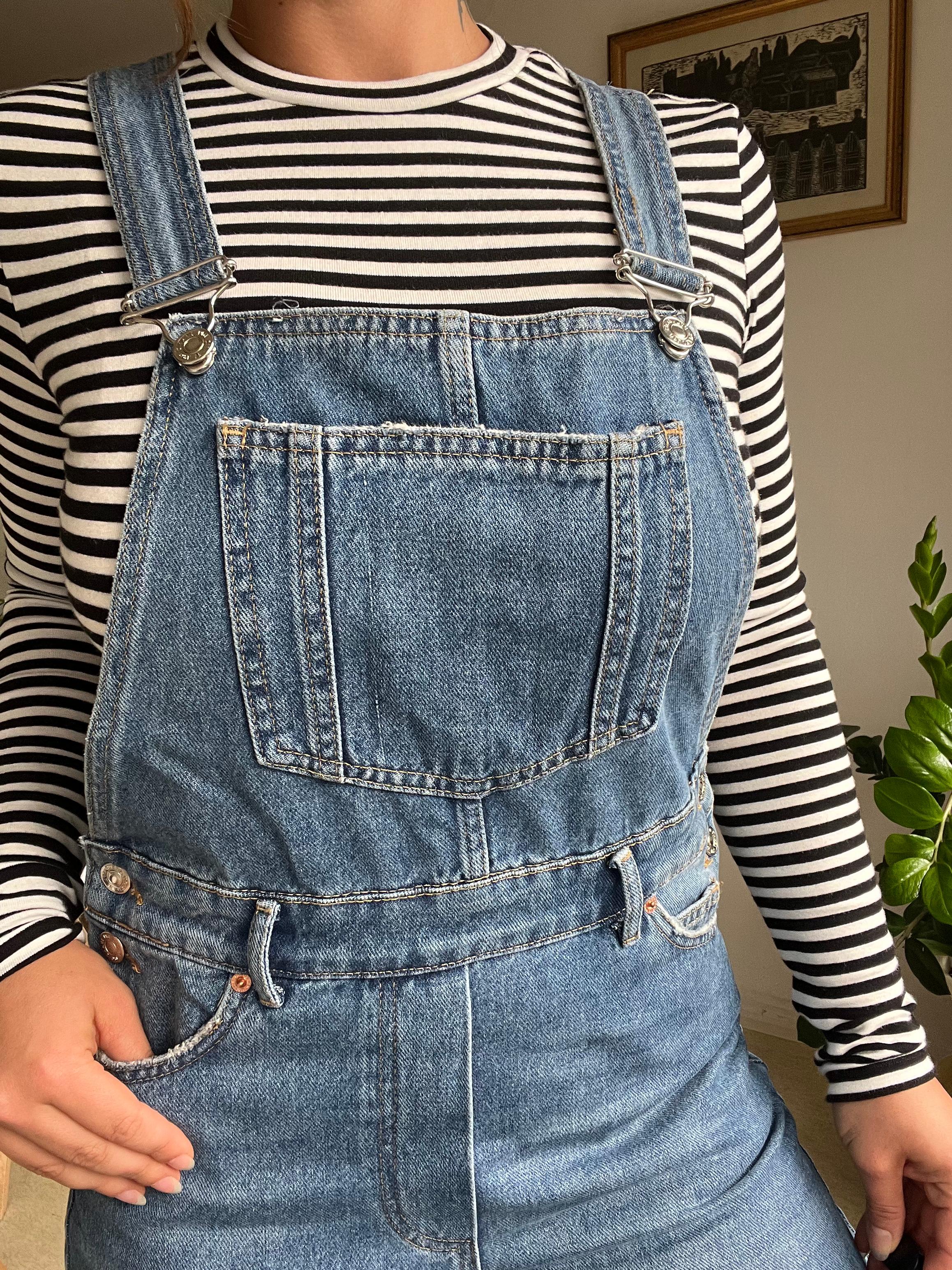 Denim Overalls