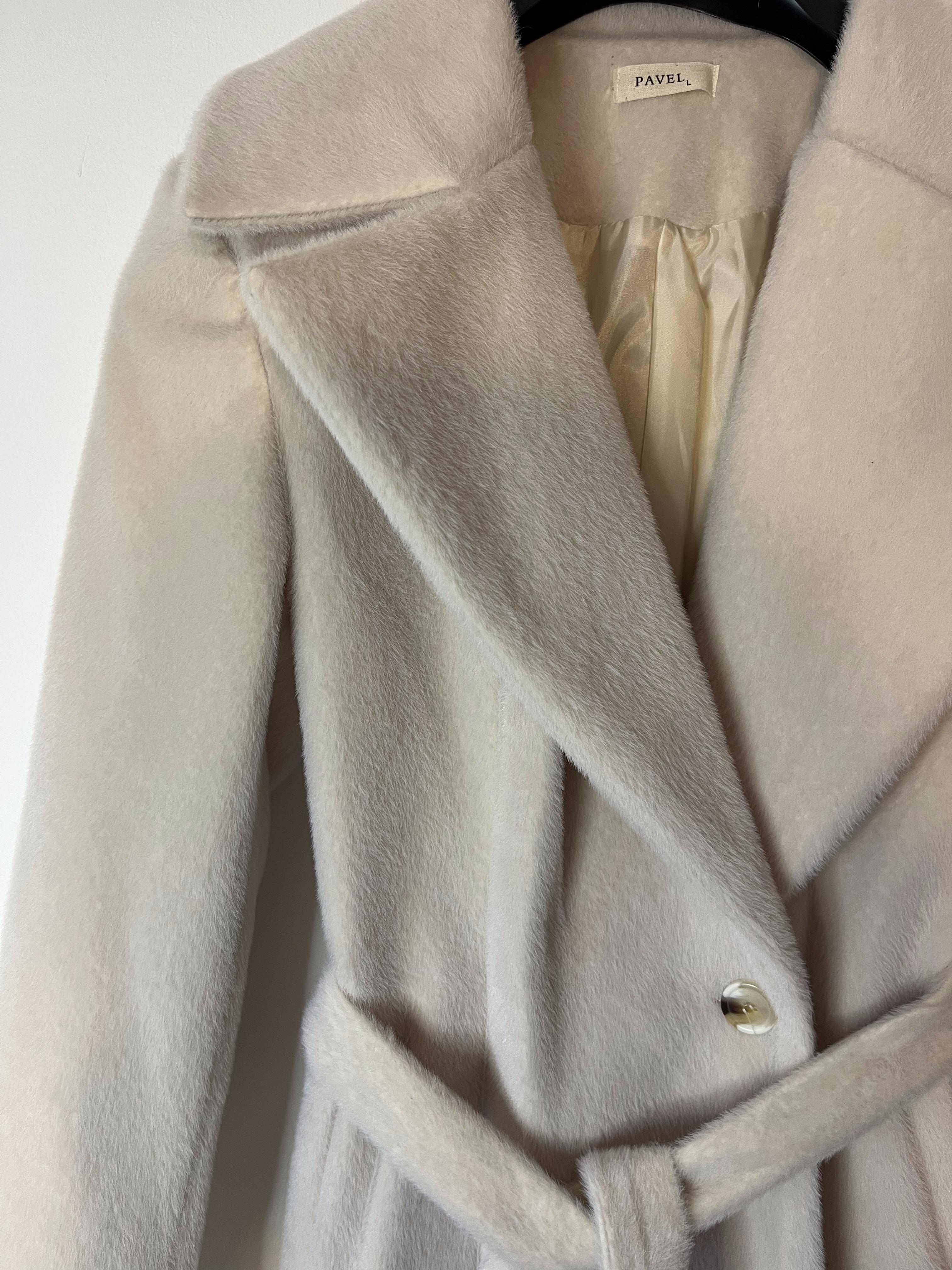 Custom Made Beige Long Coat