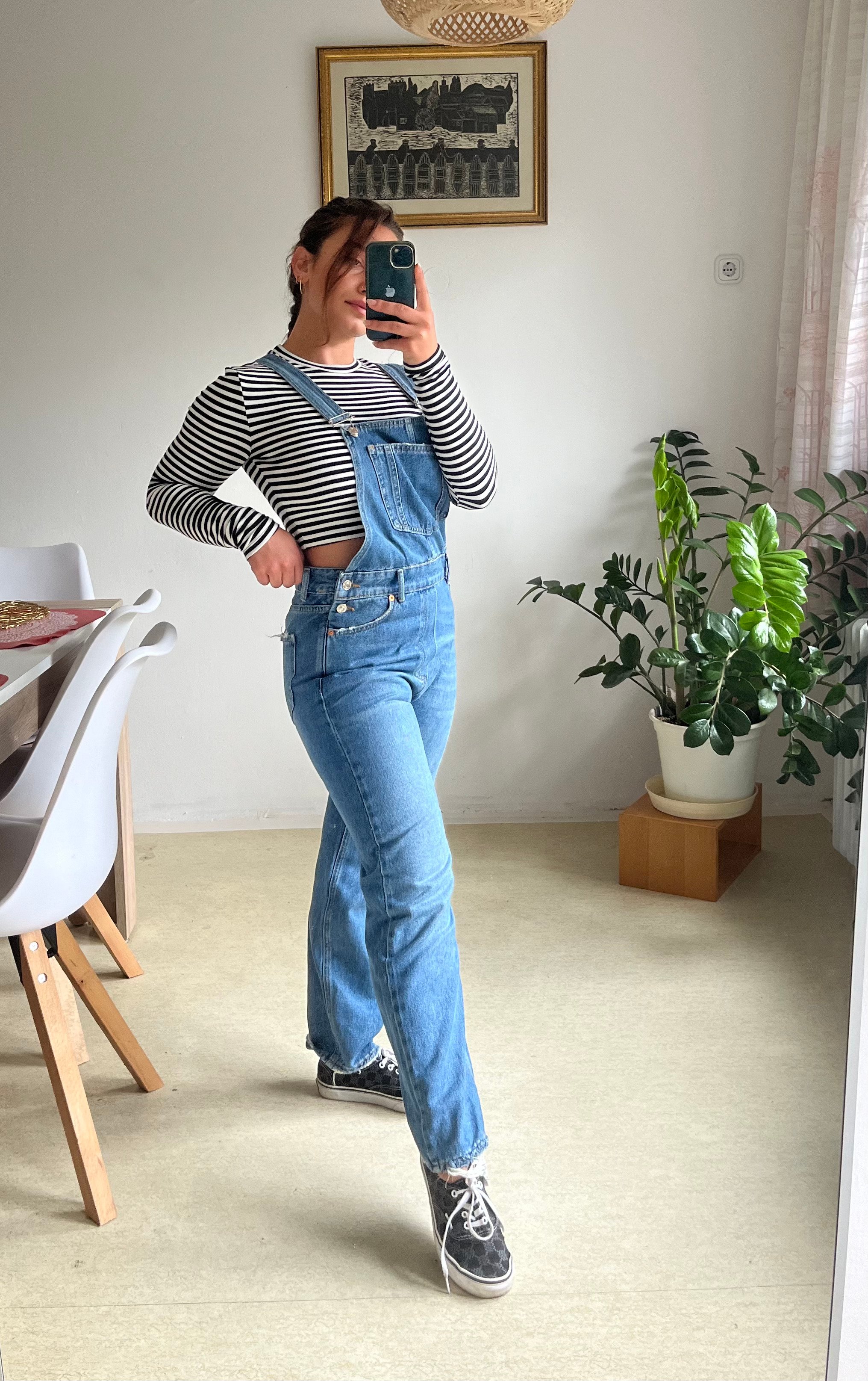 Denim Overalls