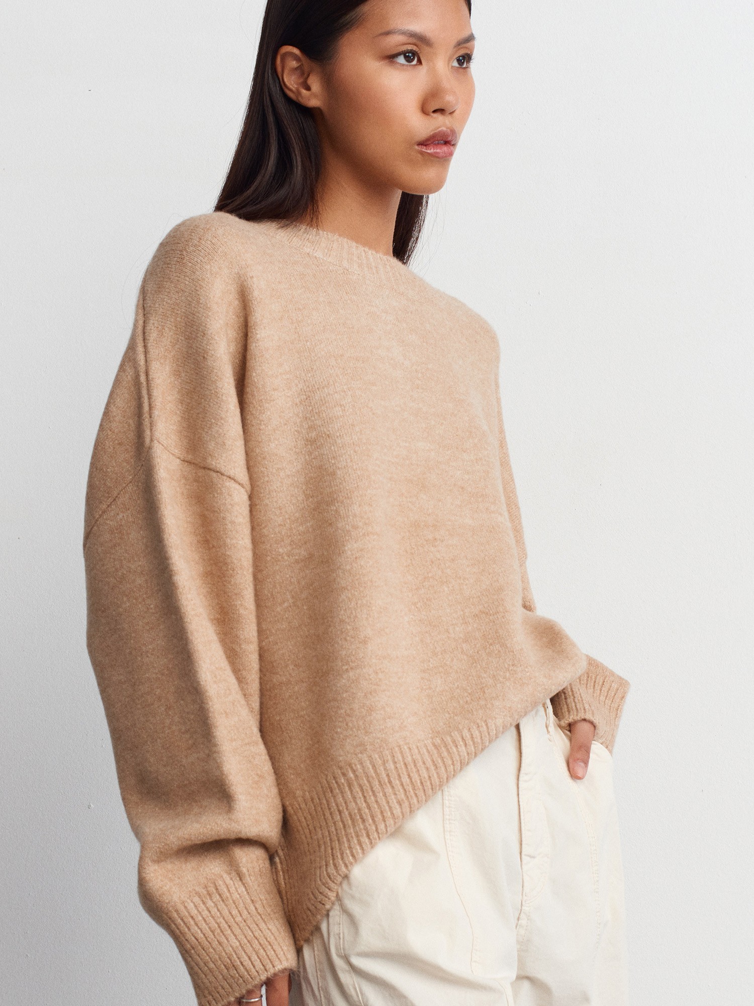 Crew Neck Knitwear Sweater