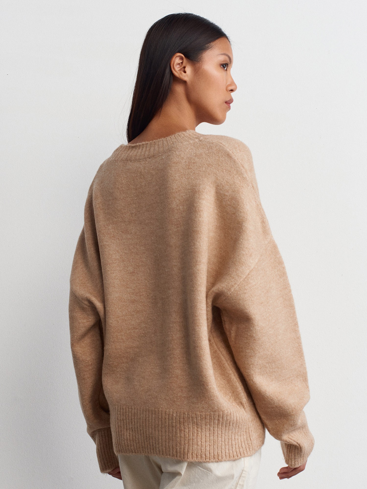 Crew Neck Knitwear Sweater