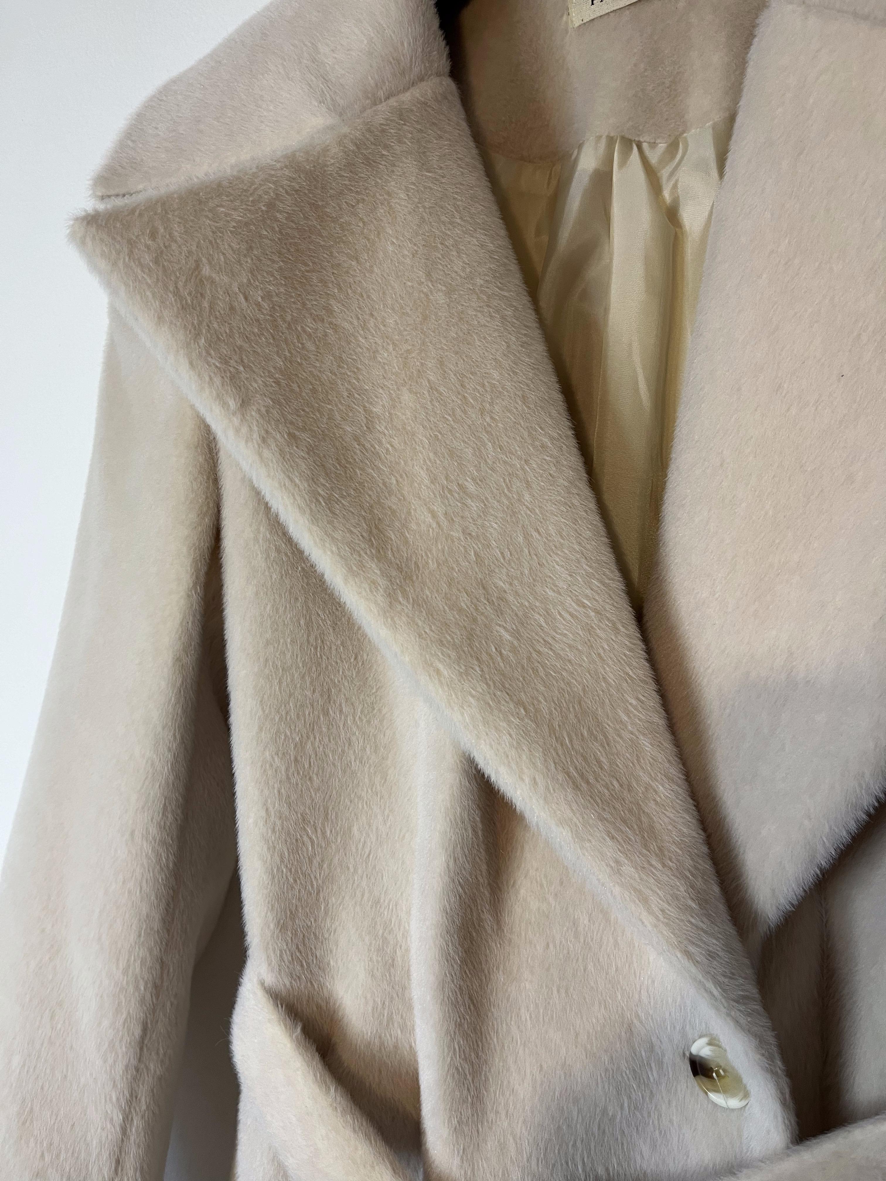 Custom Made Beige Long Coat