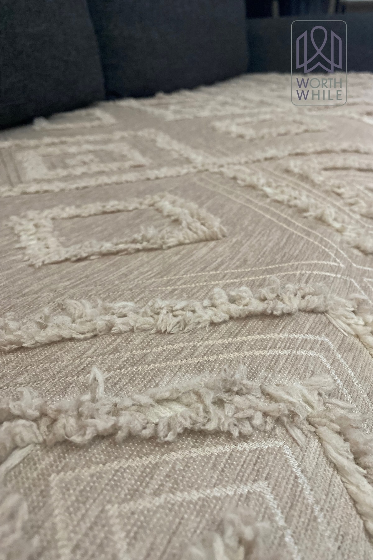 Cappuccino 100x240 Şönil Koltuk Örtüsü, Koltuk Kılıfı Ile Evinize Şıklık Katın