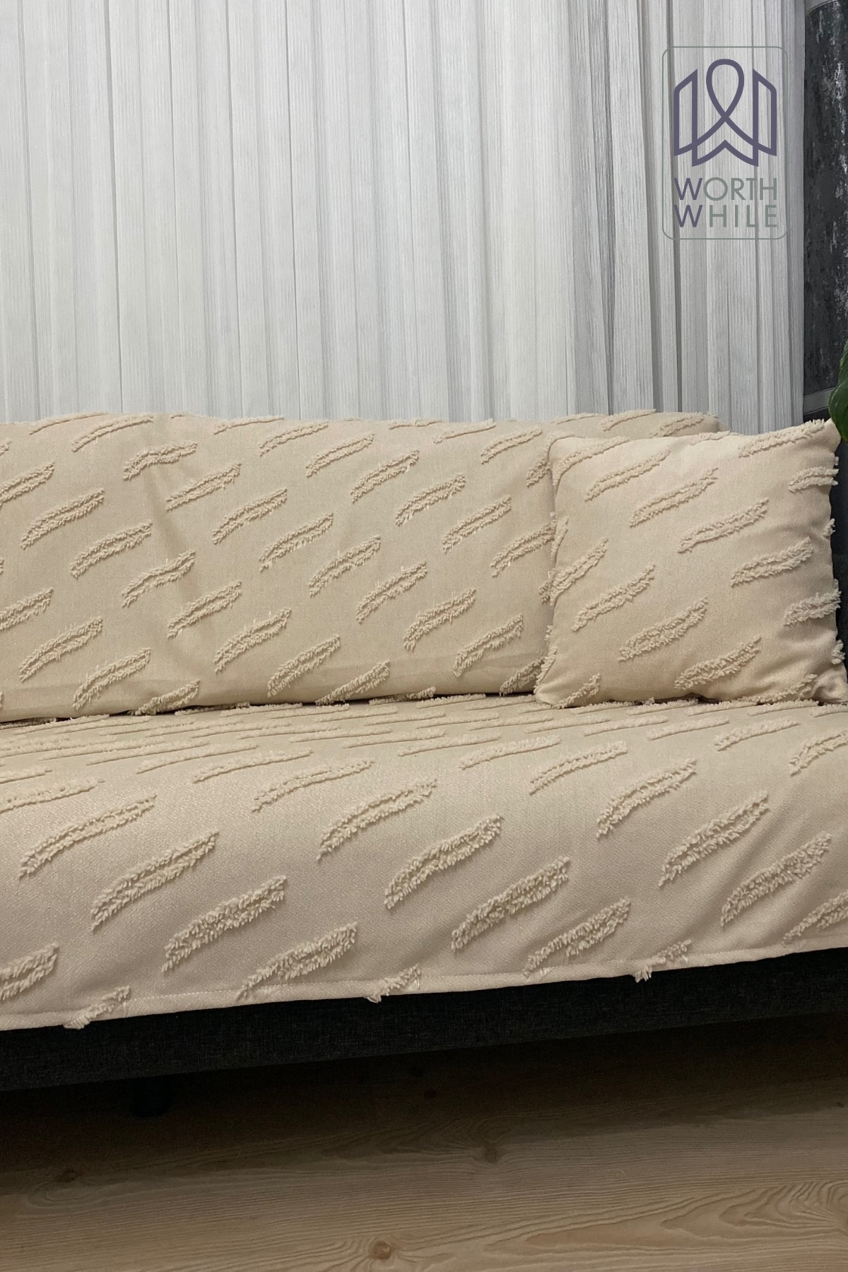 Cappuccino 200x240 Şönil Koltuk Örtüsü, Koltuk Kılıfı Ile Evinize Değer Katın