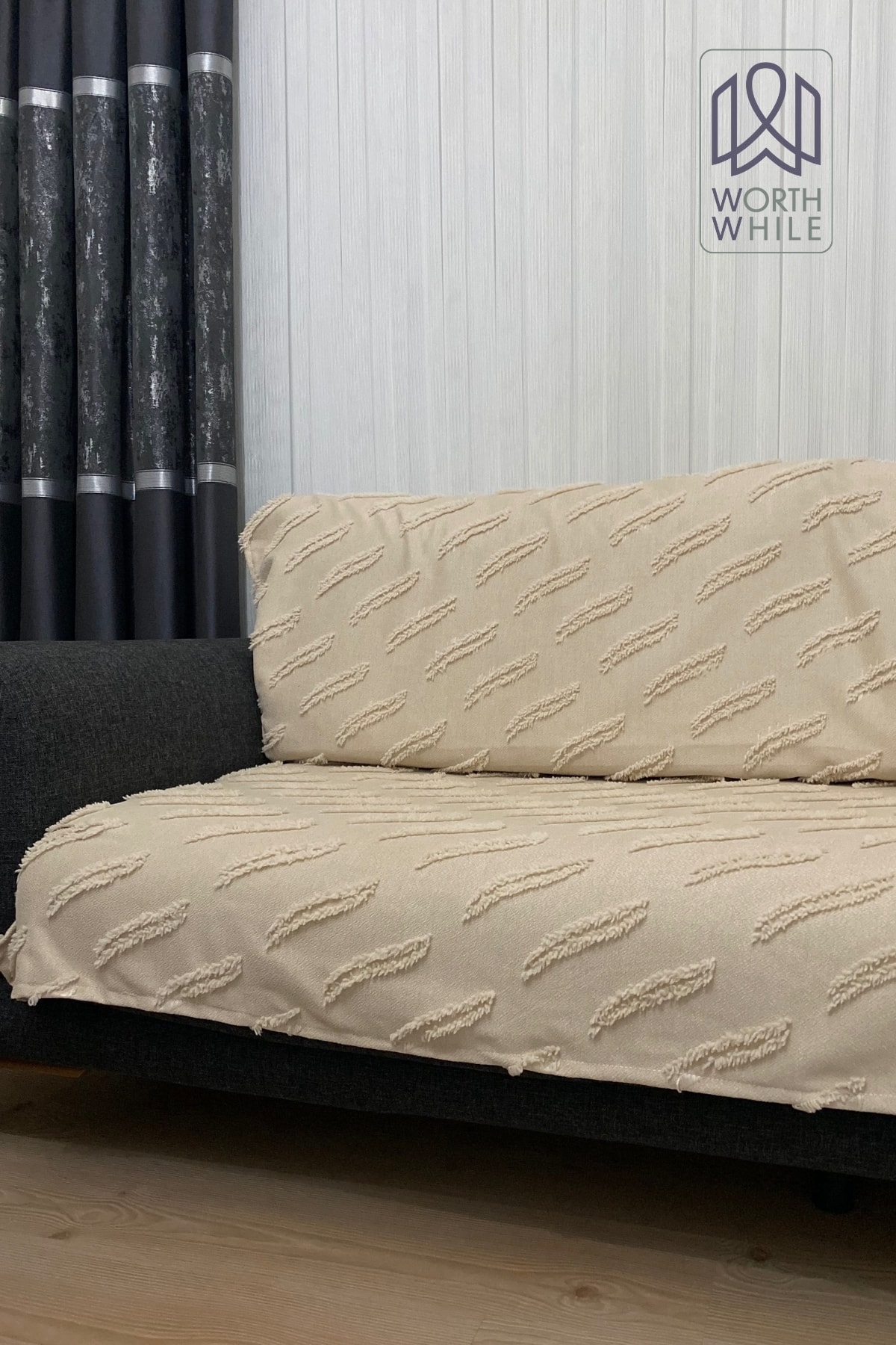 Cappuccino 200x240 Şönil Koltuk Örtüsü, Koltuk Kılıfı Ile Evinize Değer Katın