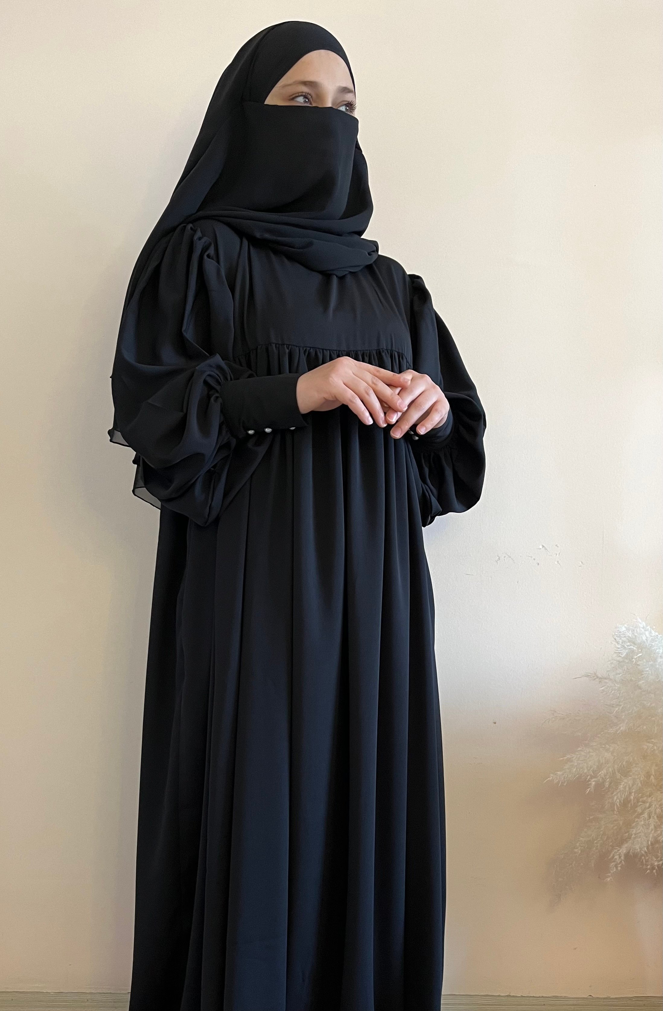 SİYAH ŞAH ABAYA