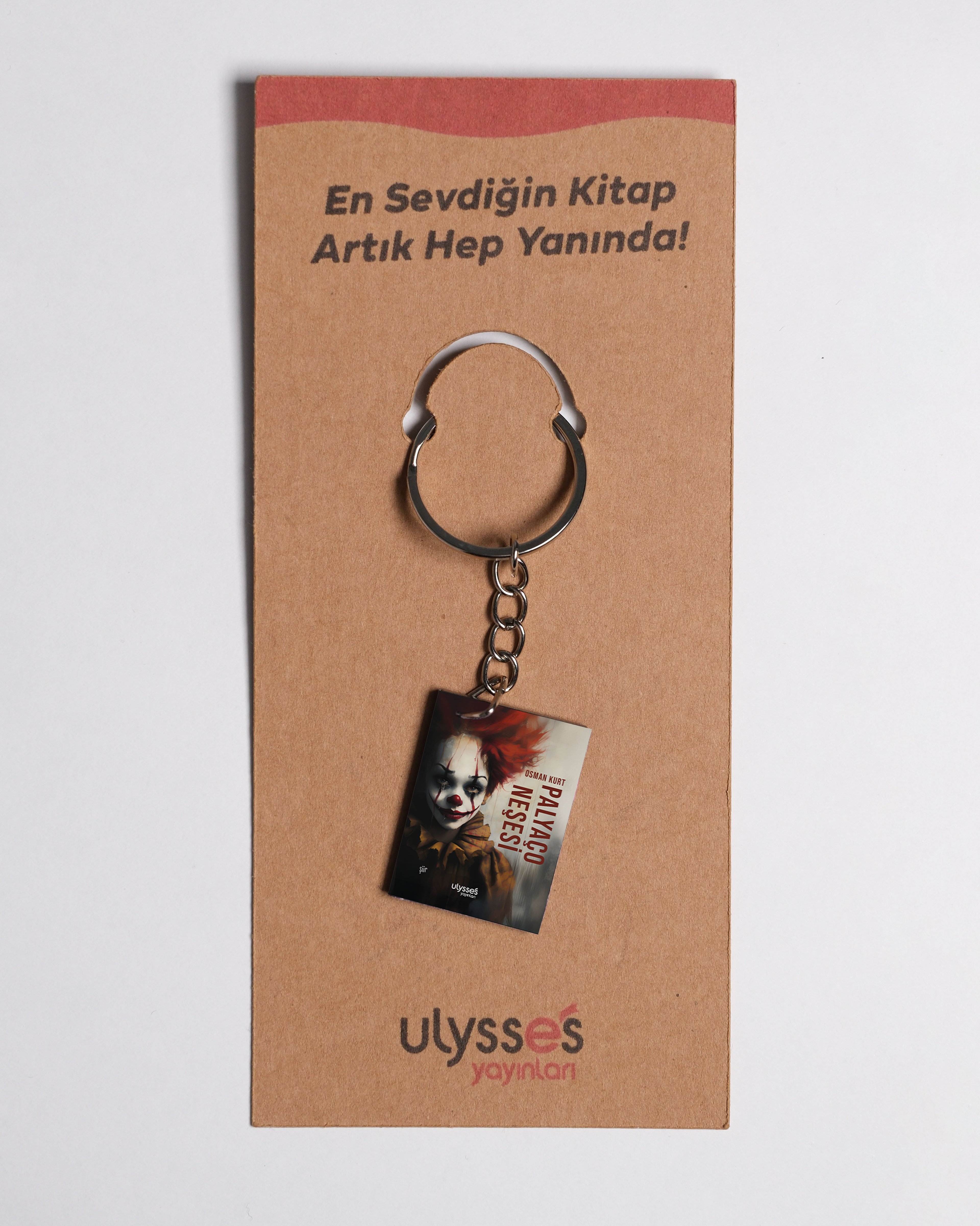 Palyaço Neşesi Mini Anahtarlık
