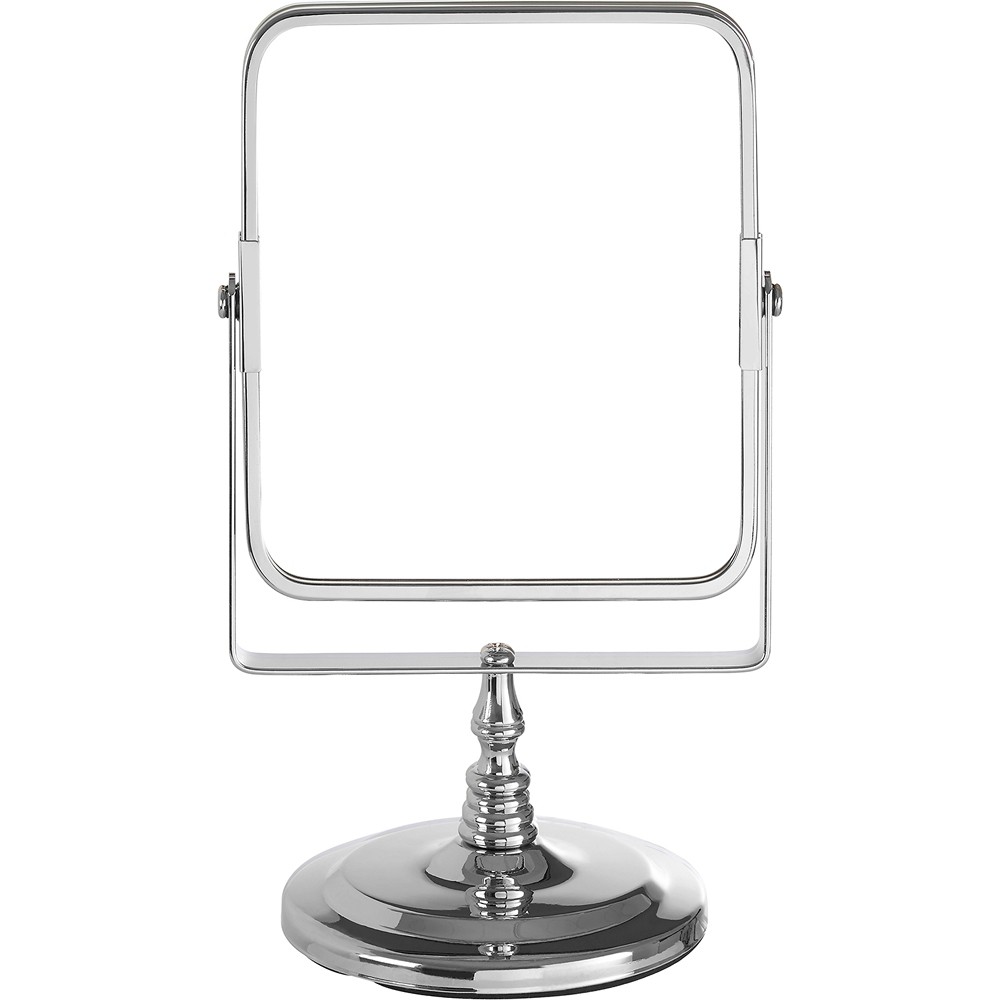 Gesh M-202 5x Büyüteçli Çift Taraflı Ayna Masaüstü Makyaj Aynası 