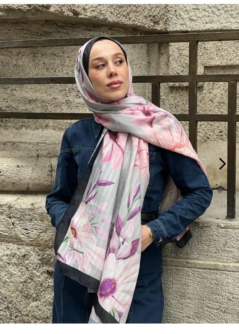 Floral Desen Şal
