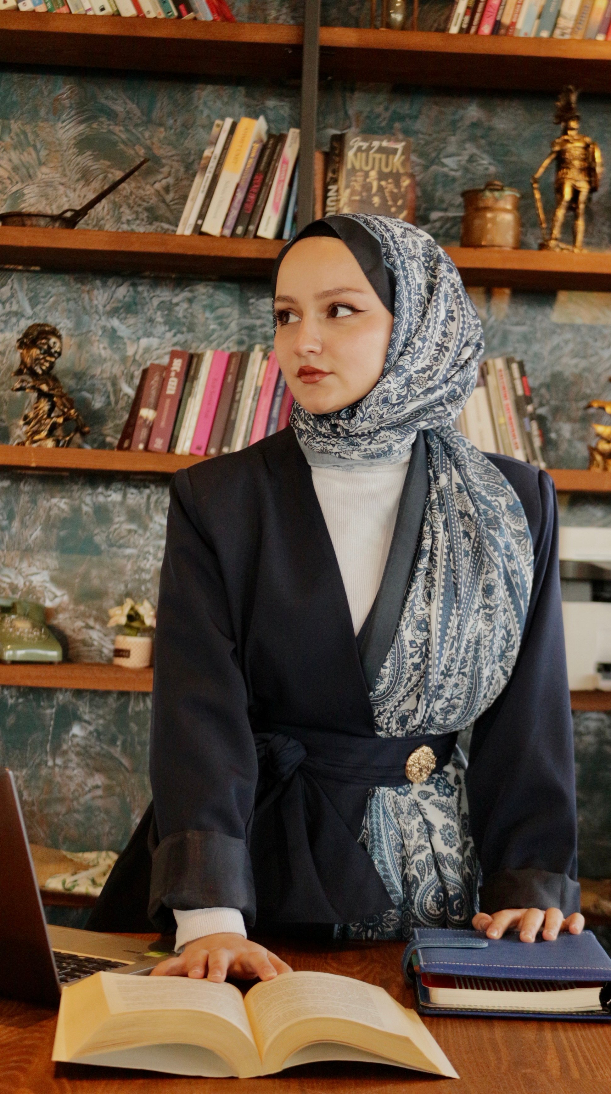 Soft Pamuk Şal-Tuva Desen