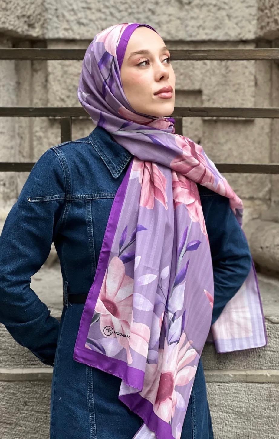 Floral Desen Şal