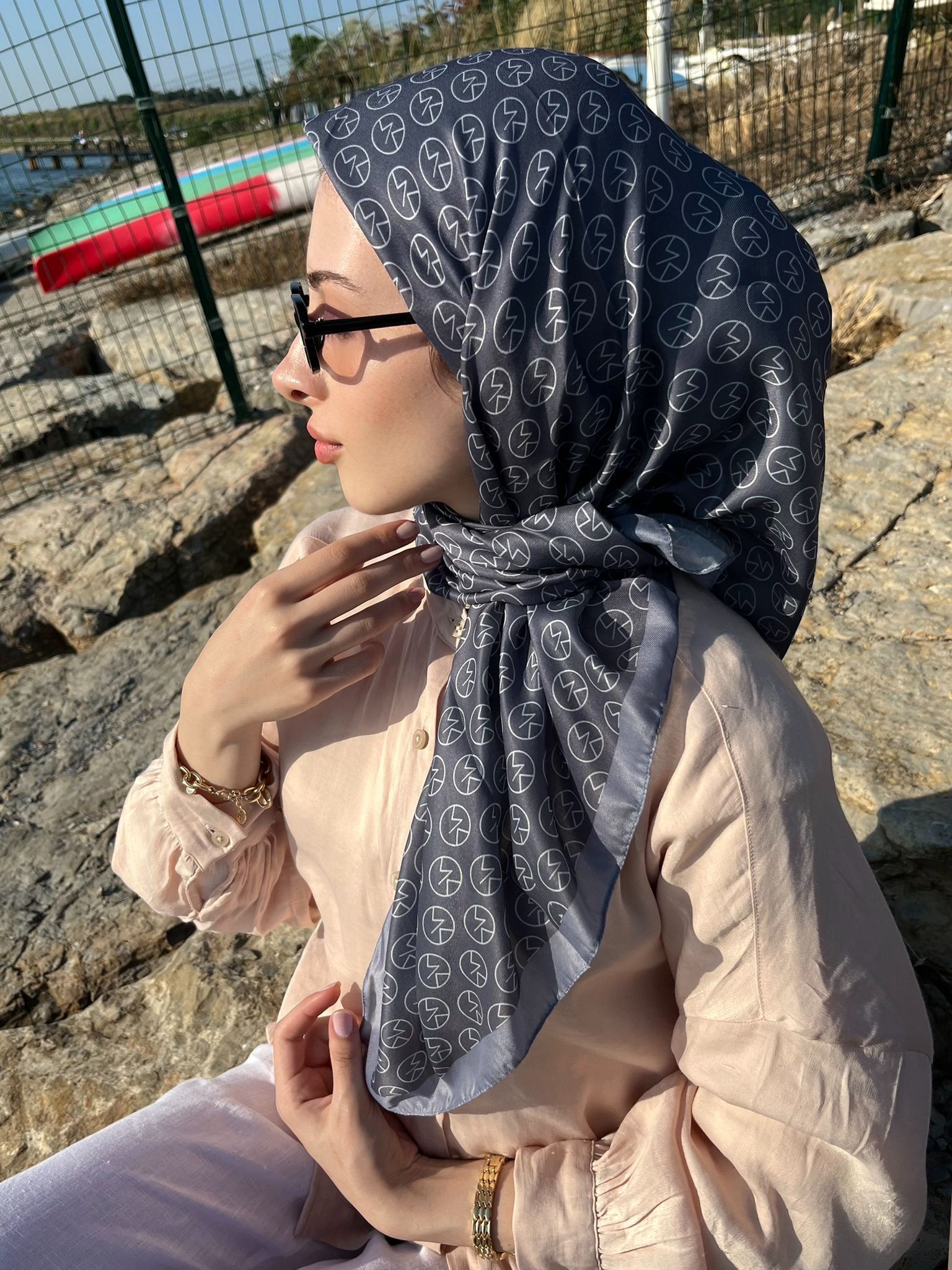 Soft Pamuk Eşarp- MK Koleksiyonu