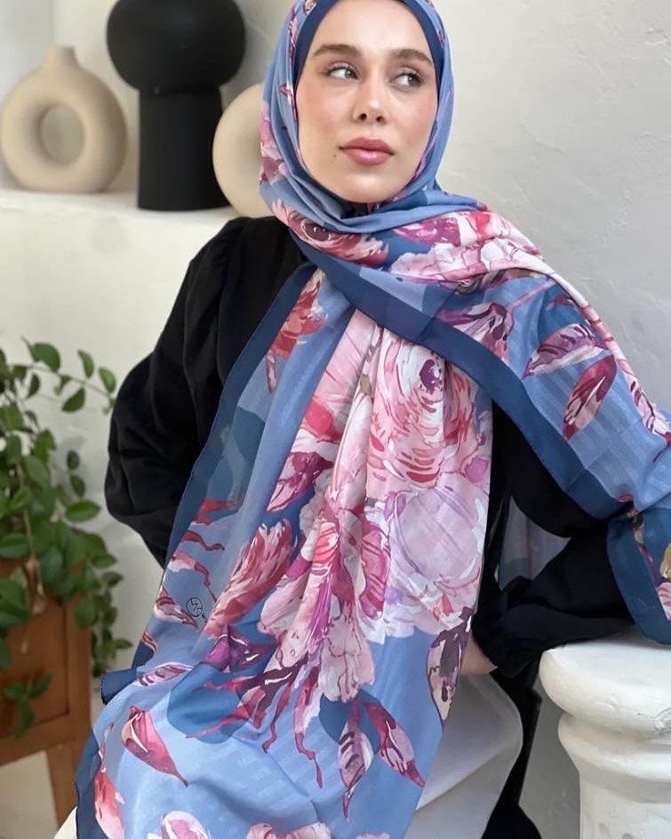 Floral Desen Şal