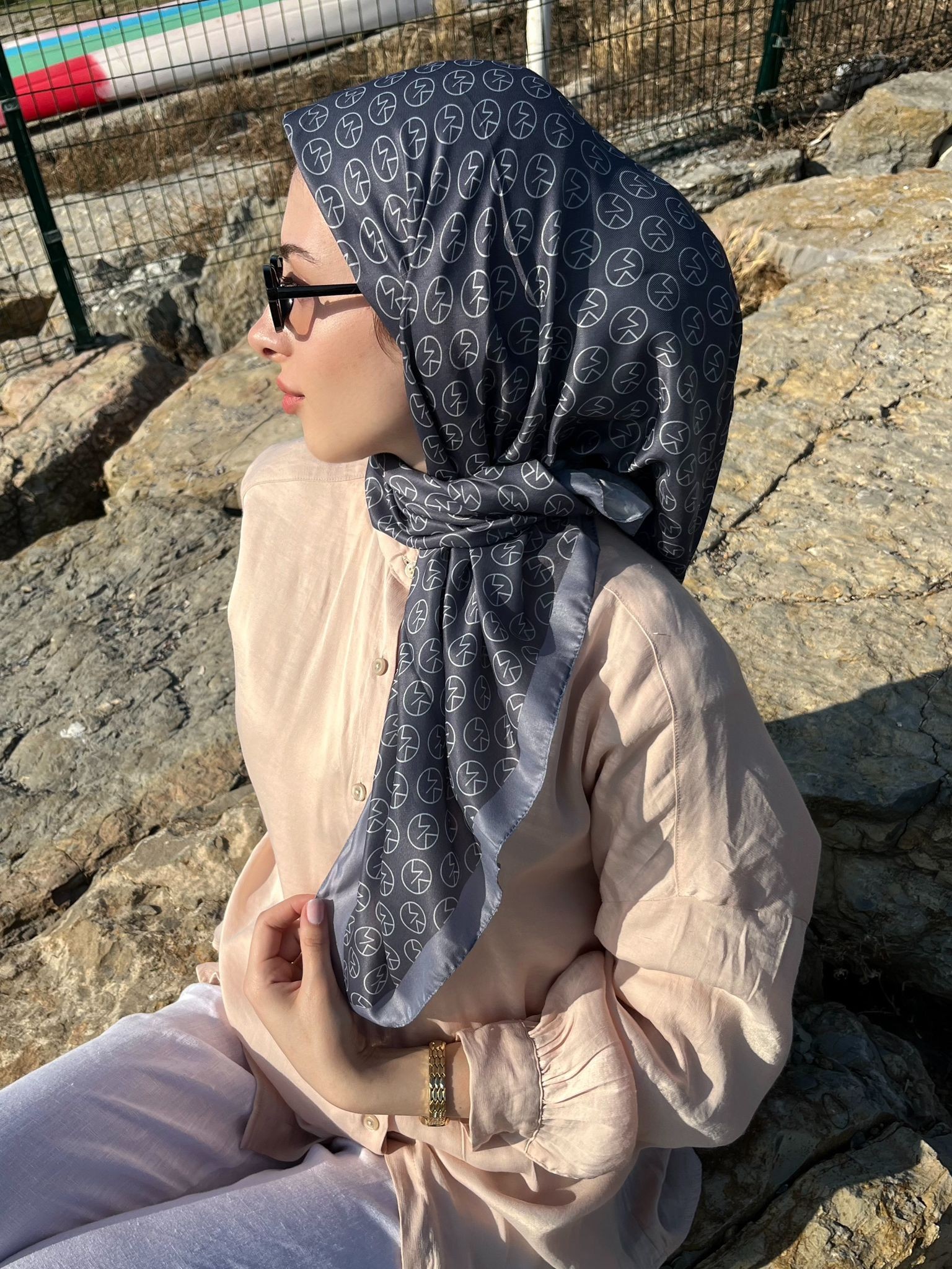Soft Pamuk Eşarp- MK Koleksiyonu