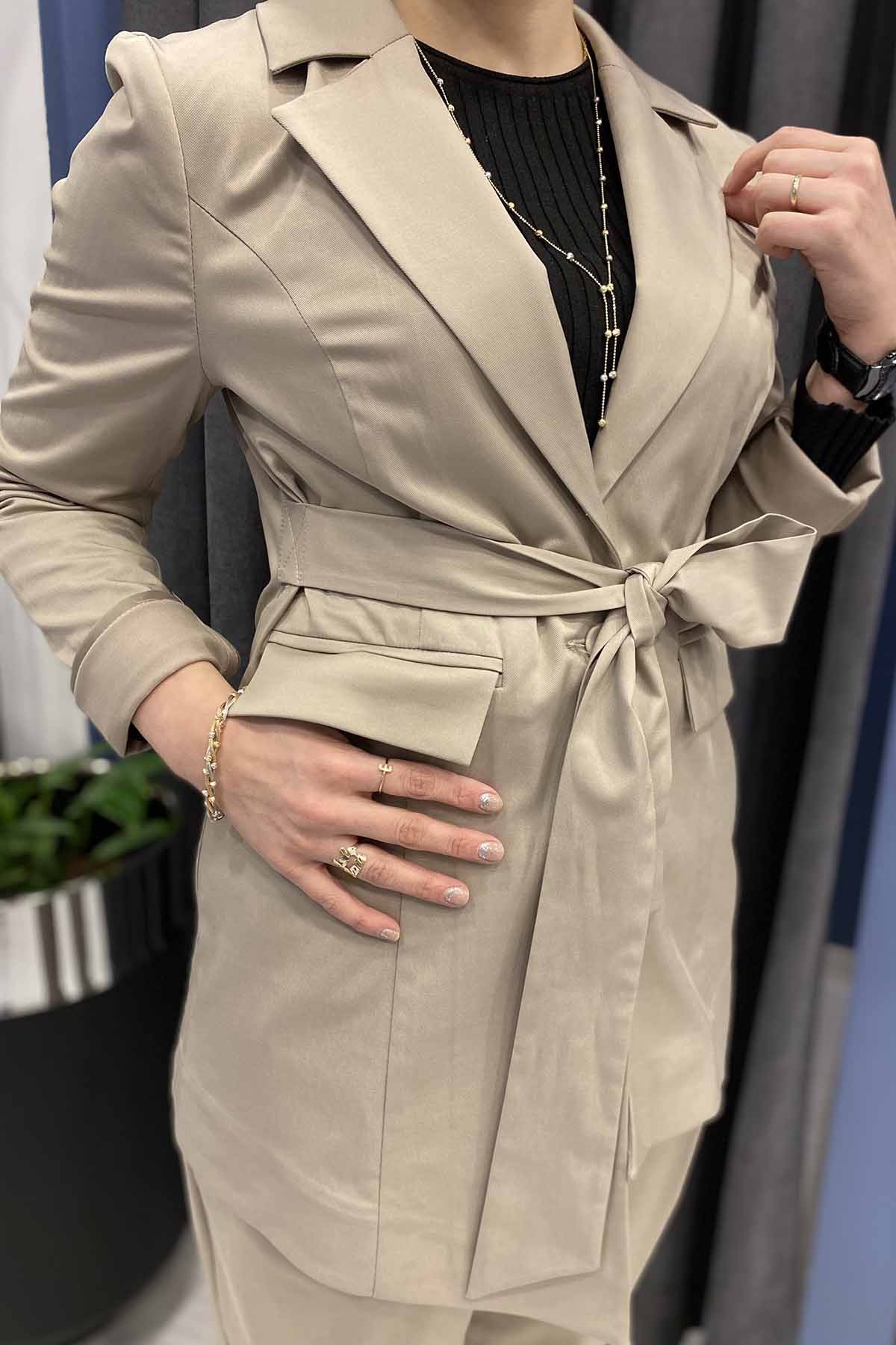 ASİMETRİK BLAZER CEKET