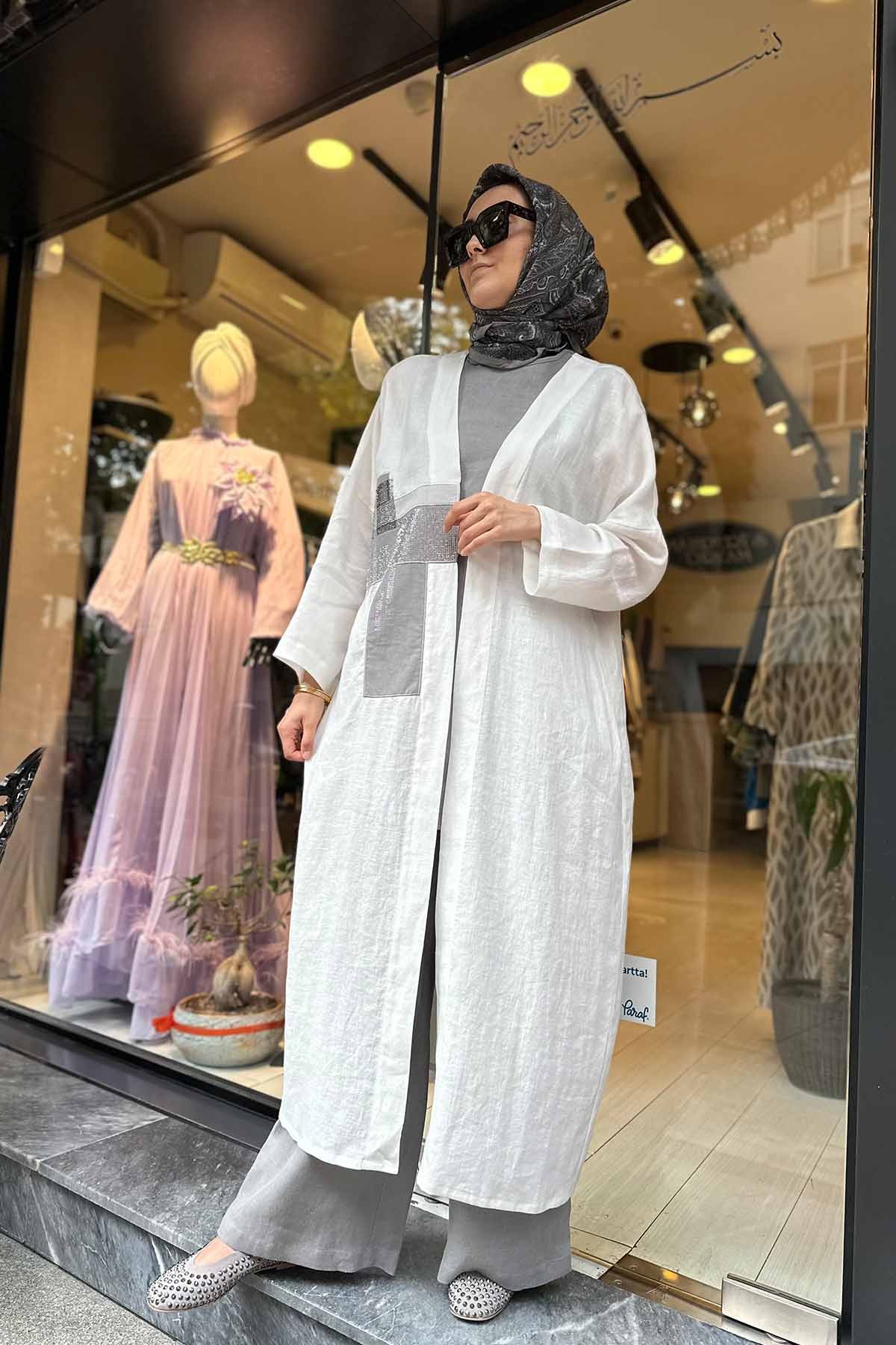KETEN TAŞLI CEKET