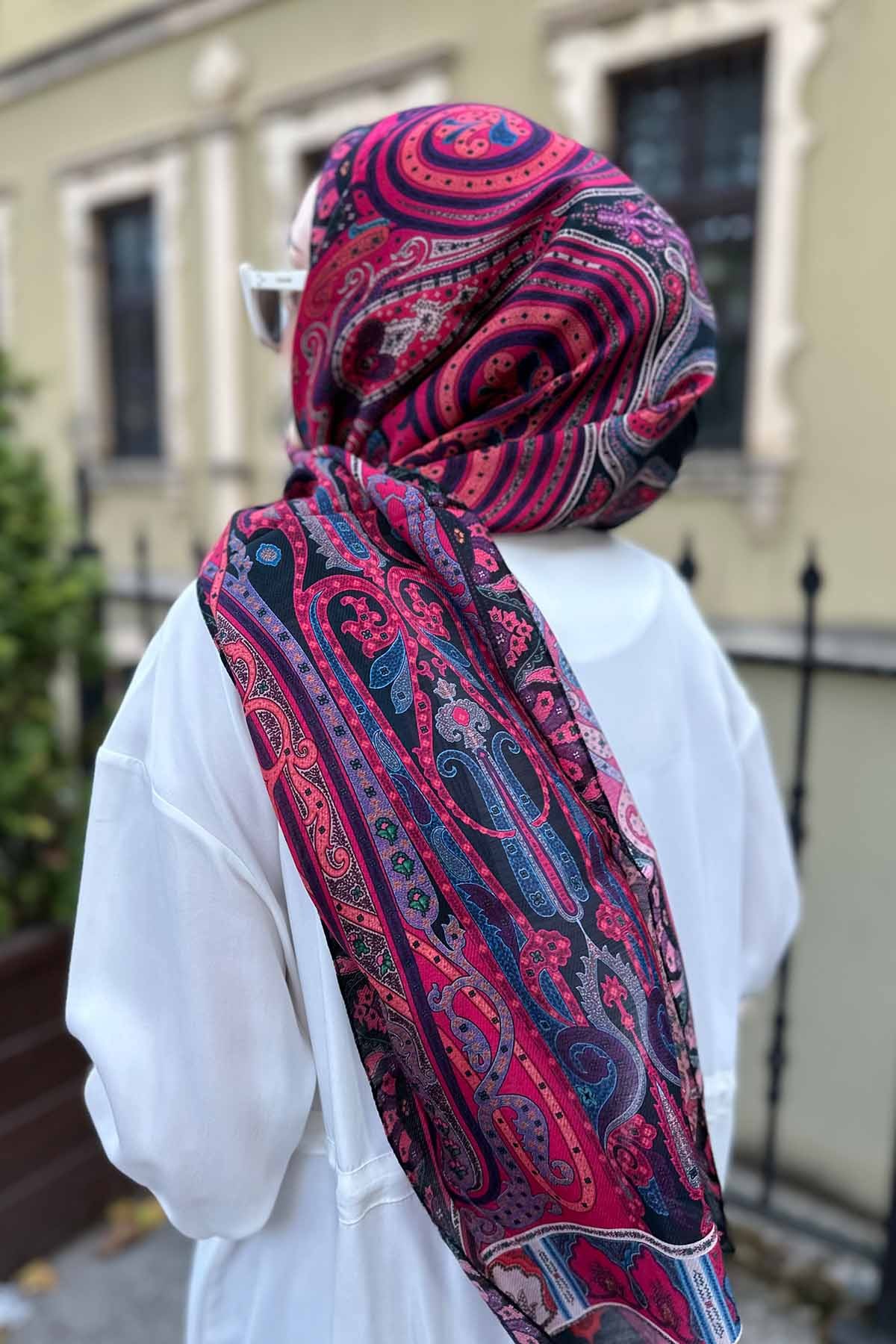 PİNK JASMİNE ŞAL