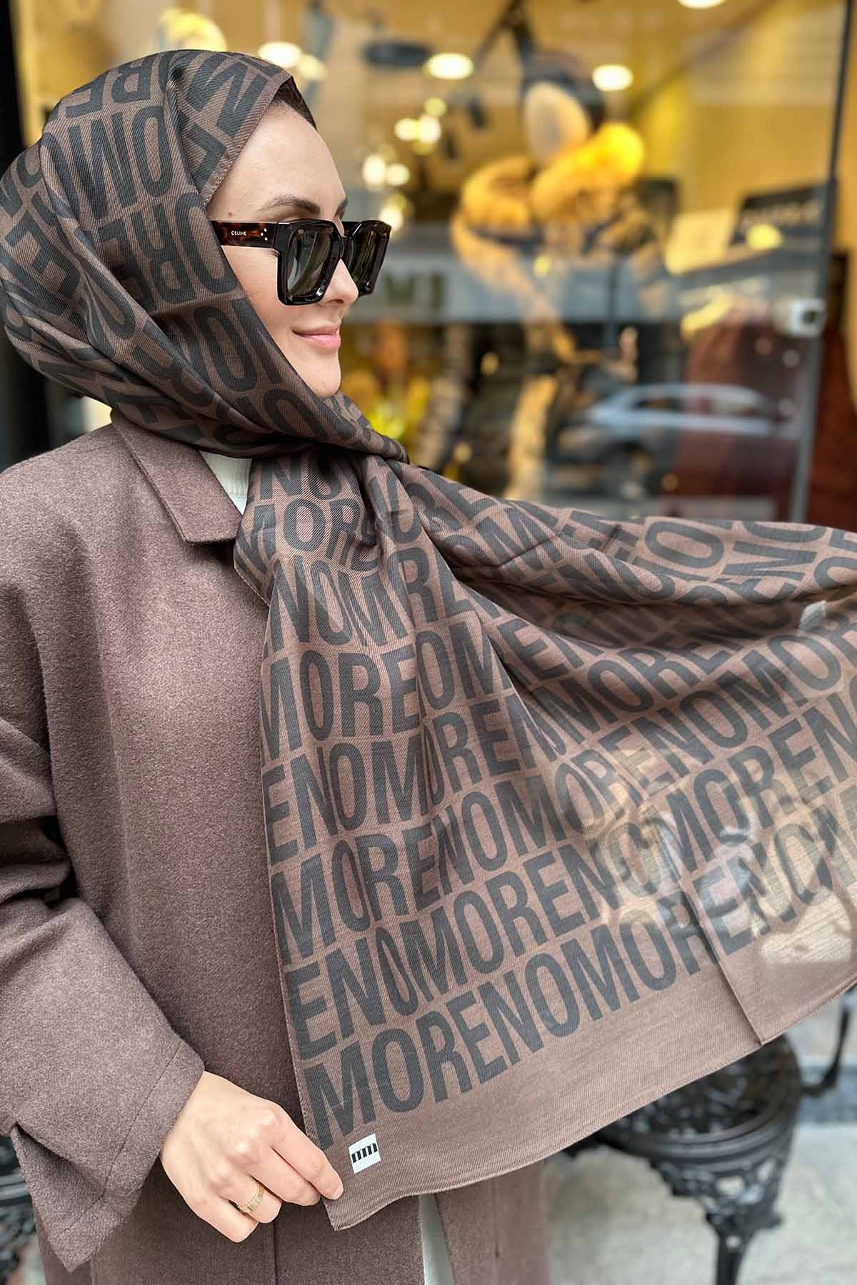 BROWN LOGO ŞAL