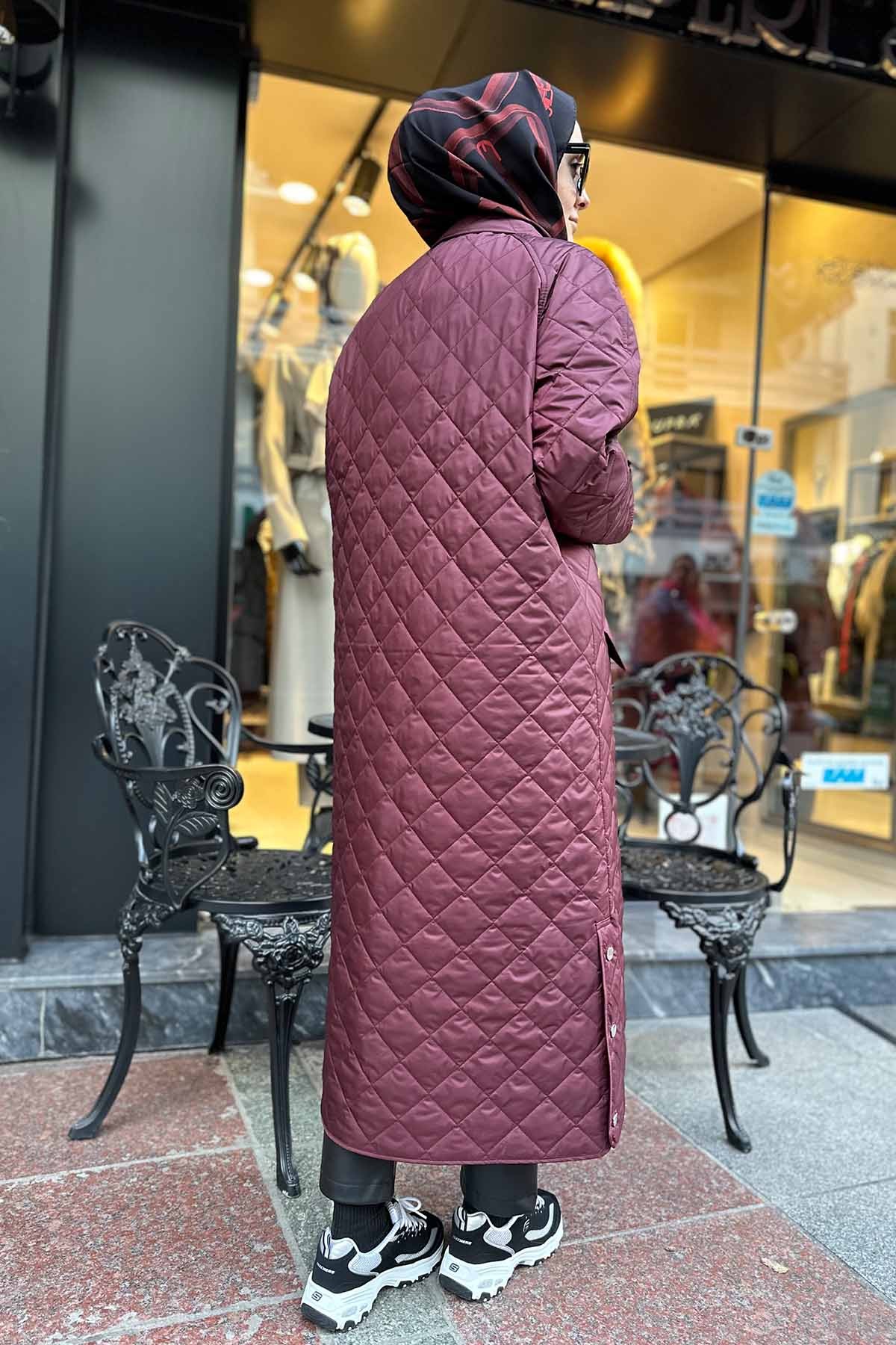 RUBY UZUN KAPİTONE MONT