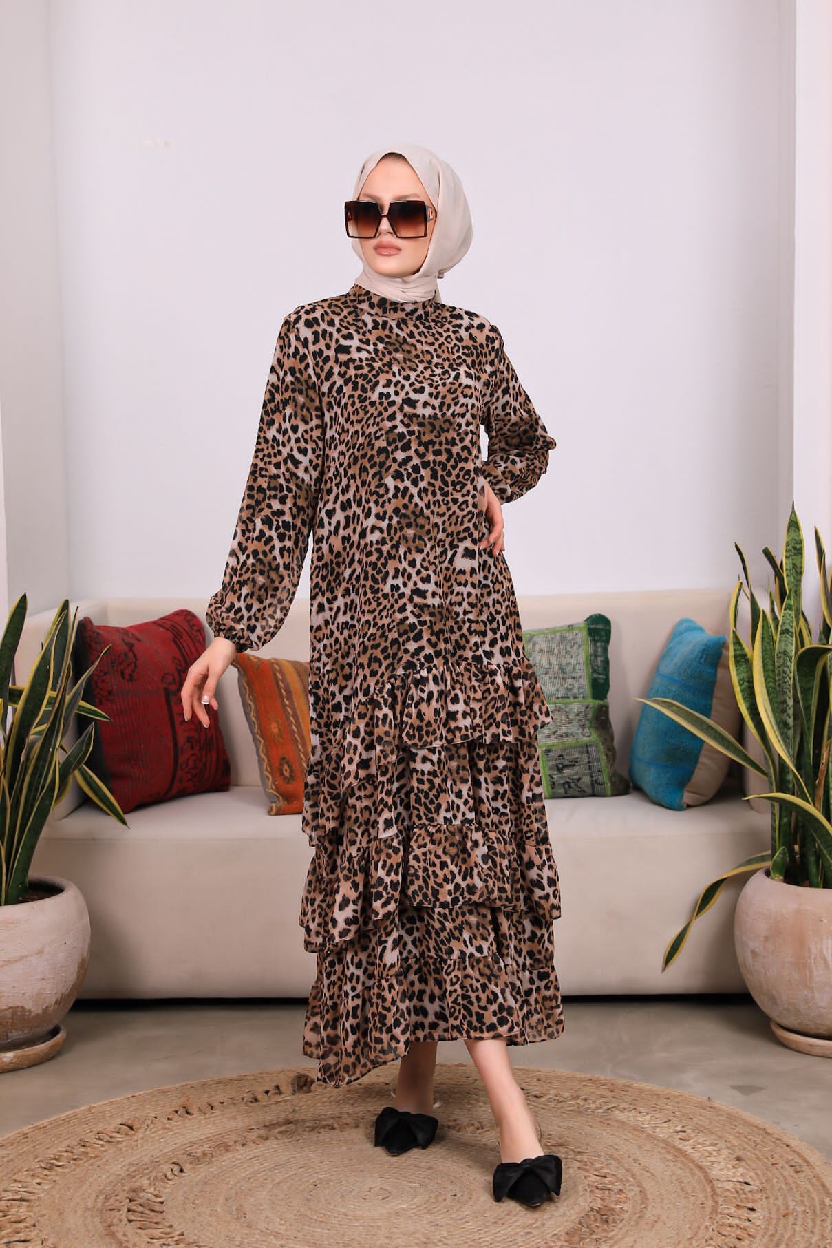 LEOPAR ELBİSE
