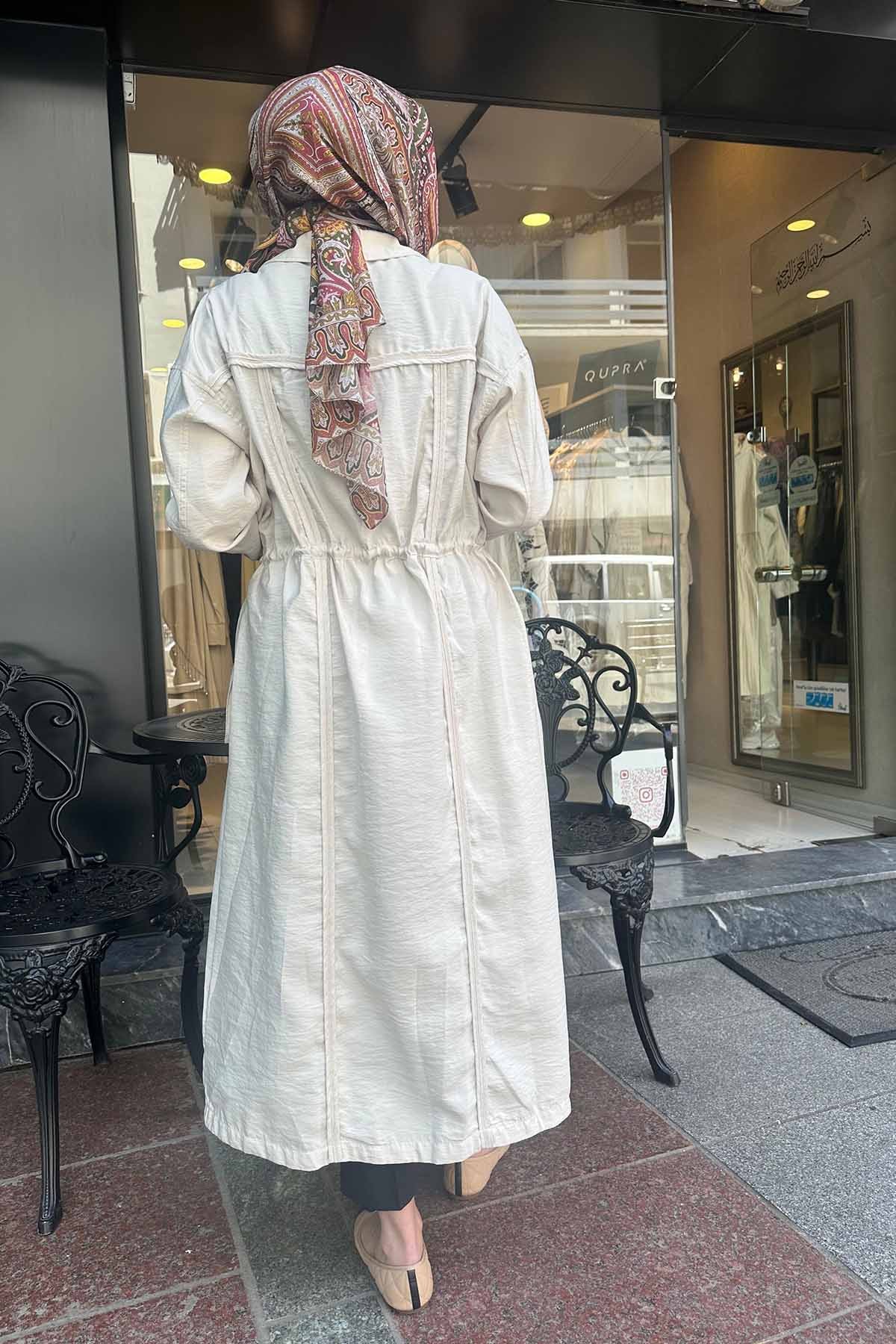 ÖNDEN FERMUARLI BELDEN BÜZGÜLÜ TORBA CEPLİ DUBAI KAP