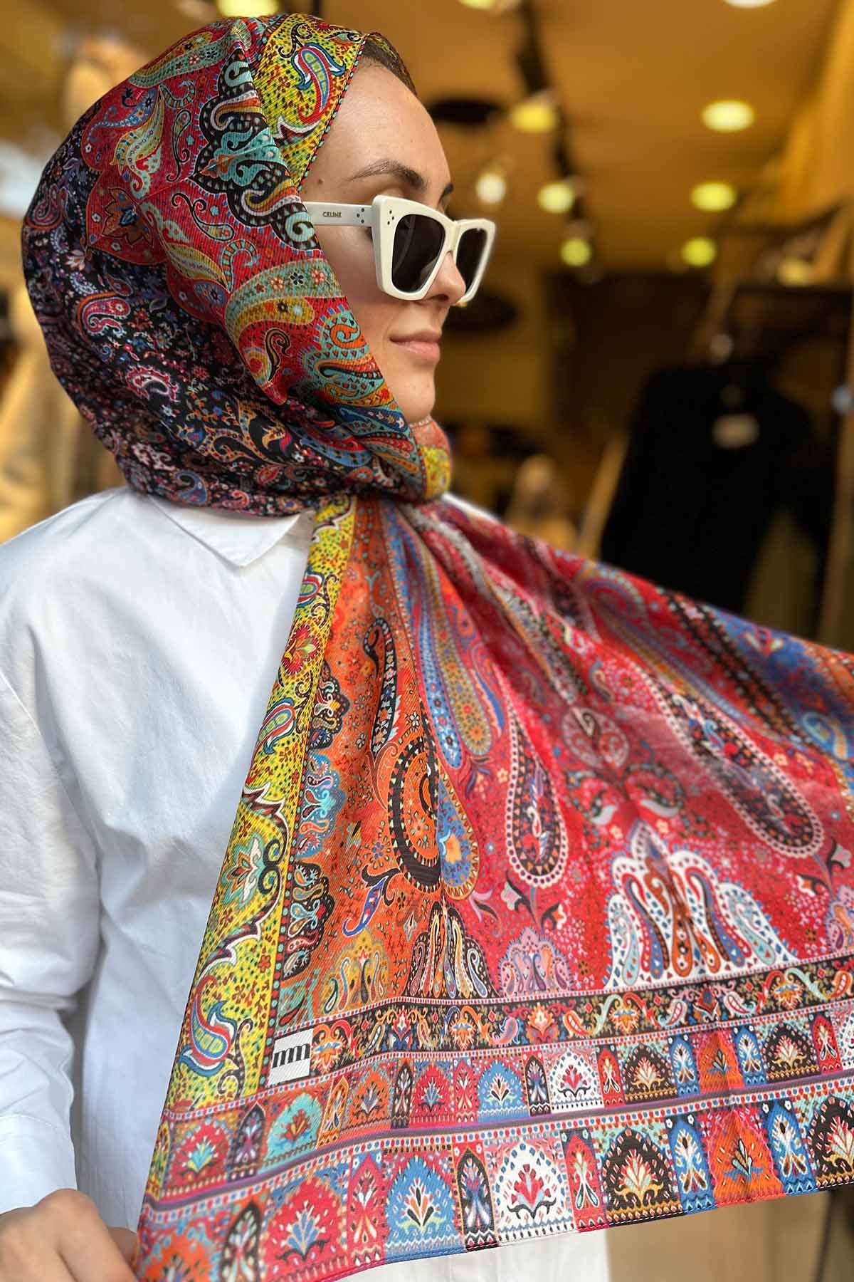 ETHNİC ROSE ŞAL
