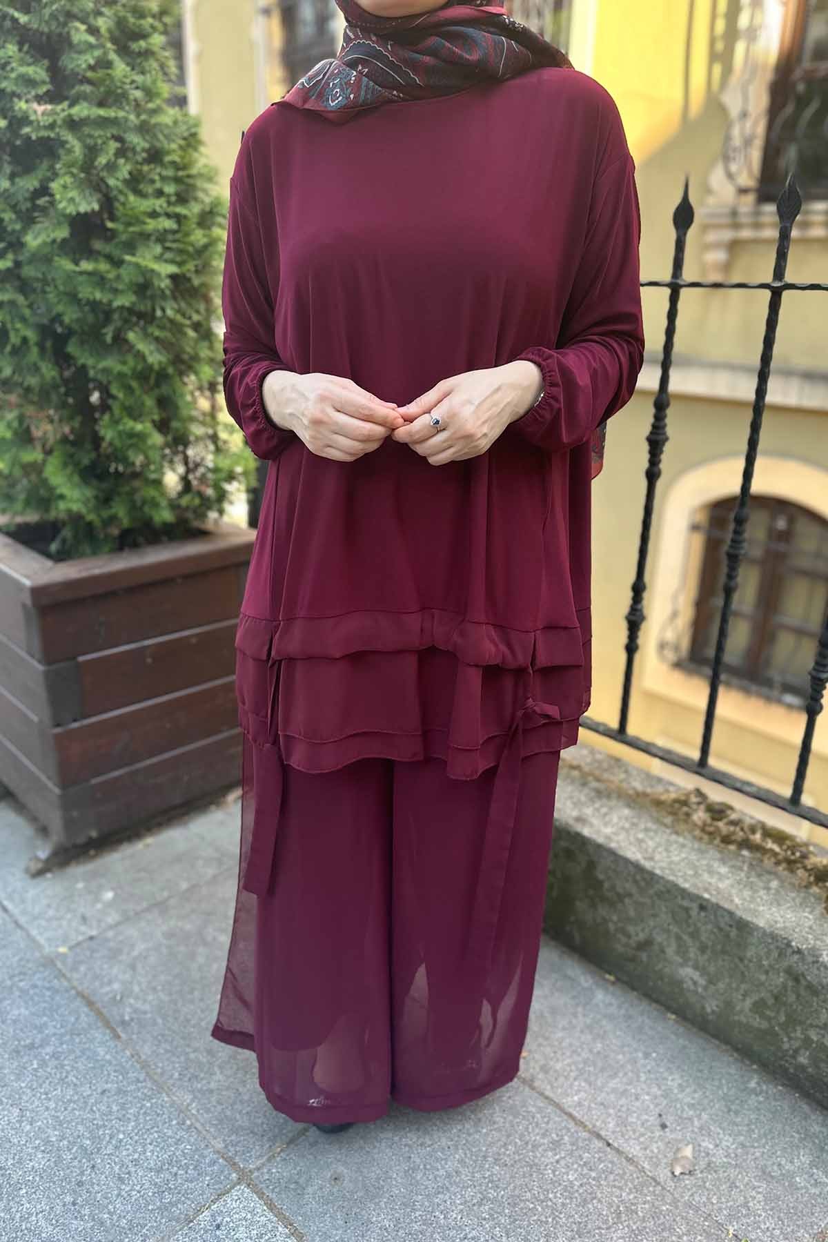 SANDY ŞİFONLU TAKIM