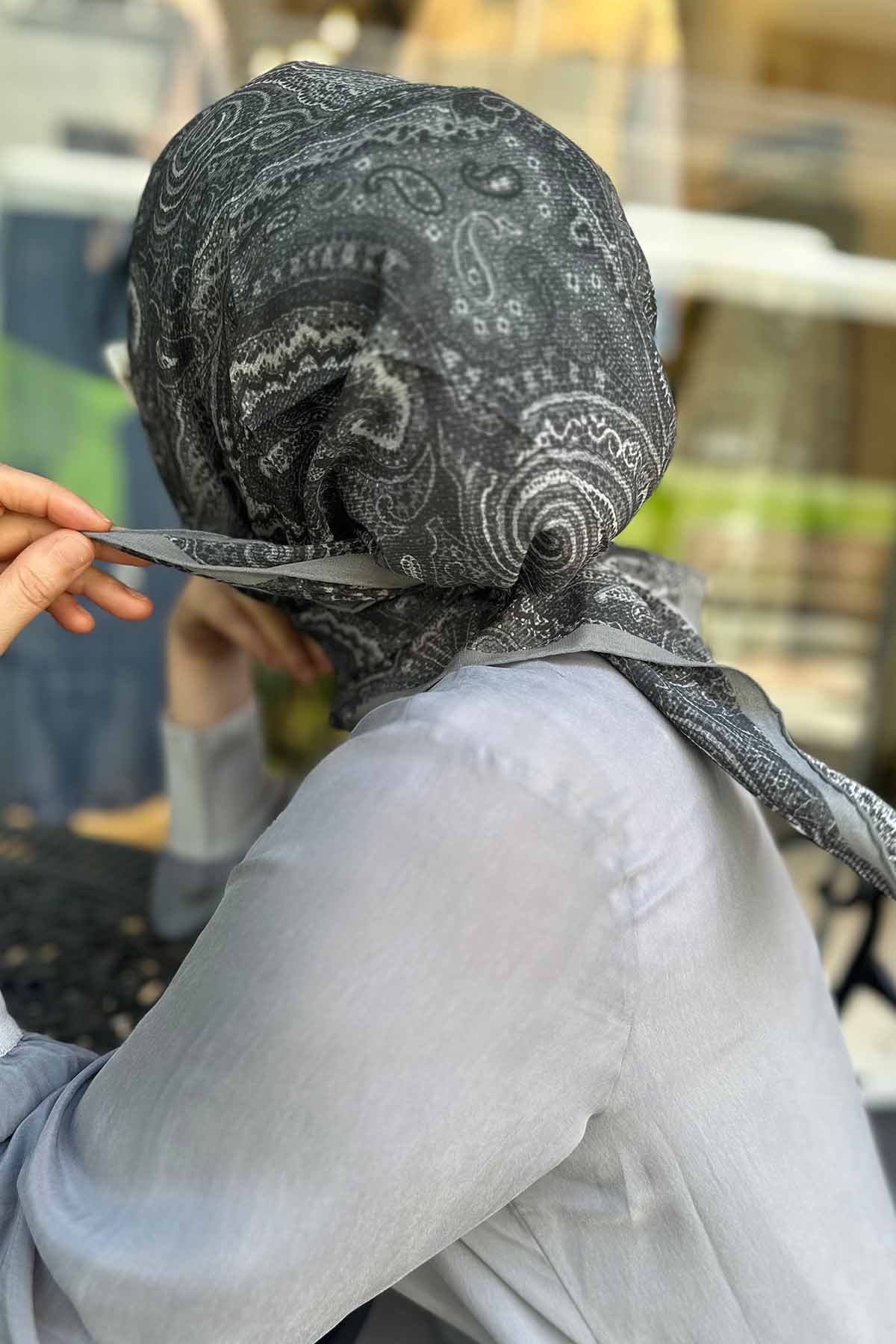 GRAY ALBA SCARF EŞARP