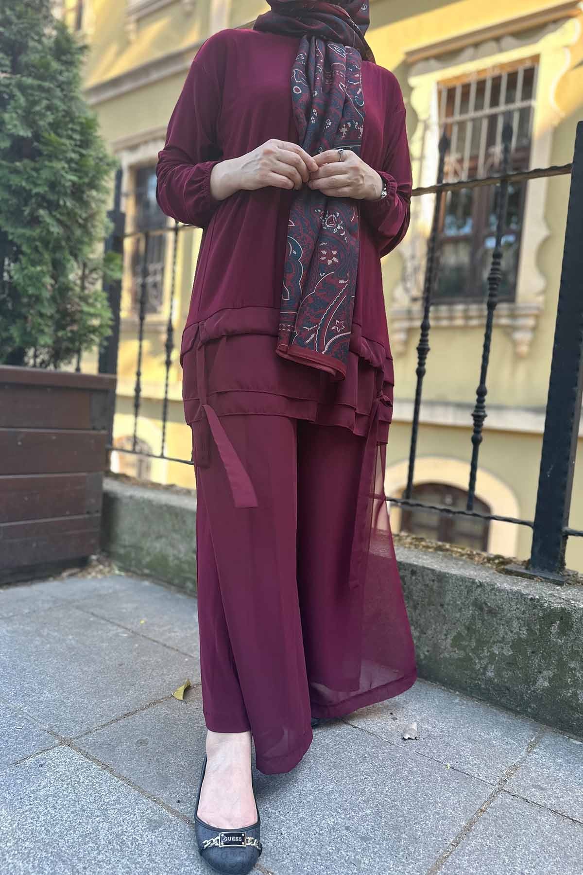 SANDY ŞİFONLU TAKIM