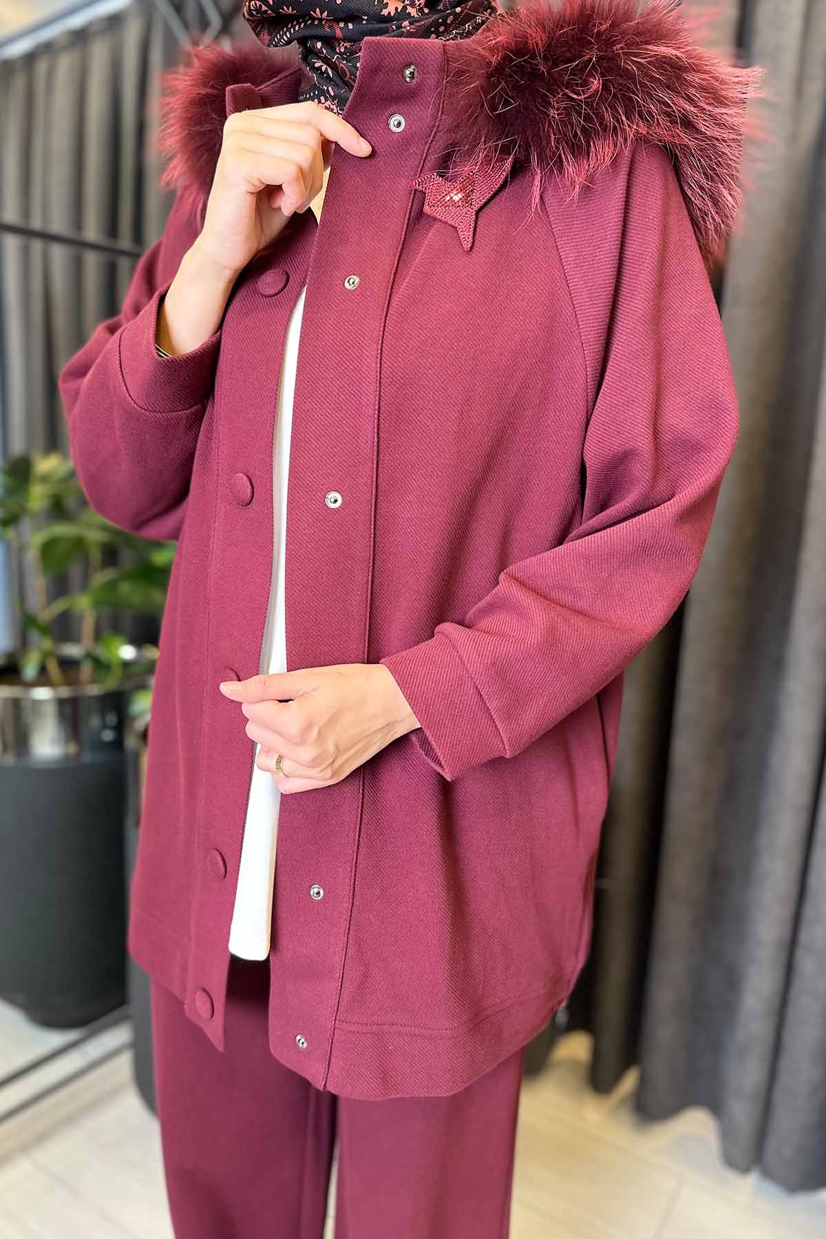 KAPŞONU KÜRKLÜ DEZA TAKIM