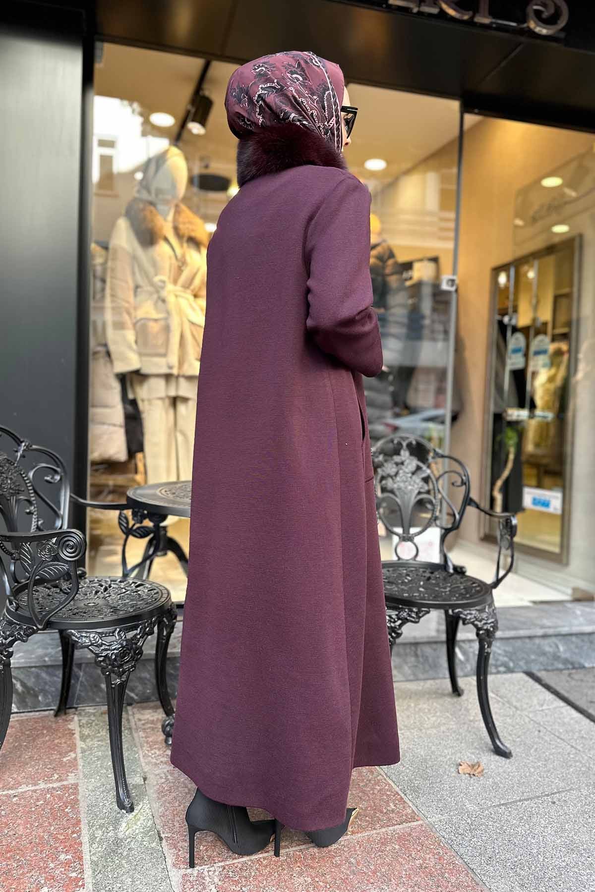BÜYÜK CEPLİ MANTO UZUN