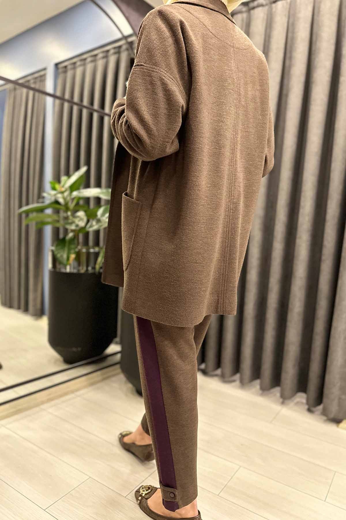PAÇASI ZIMBA DETAY KARTOPU BELİ LASTİKLİ PANTOLON