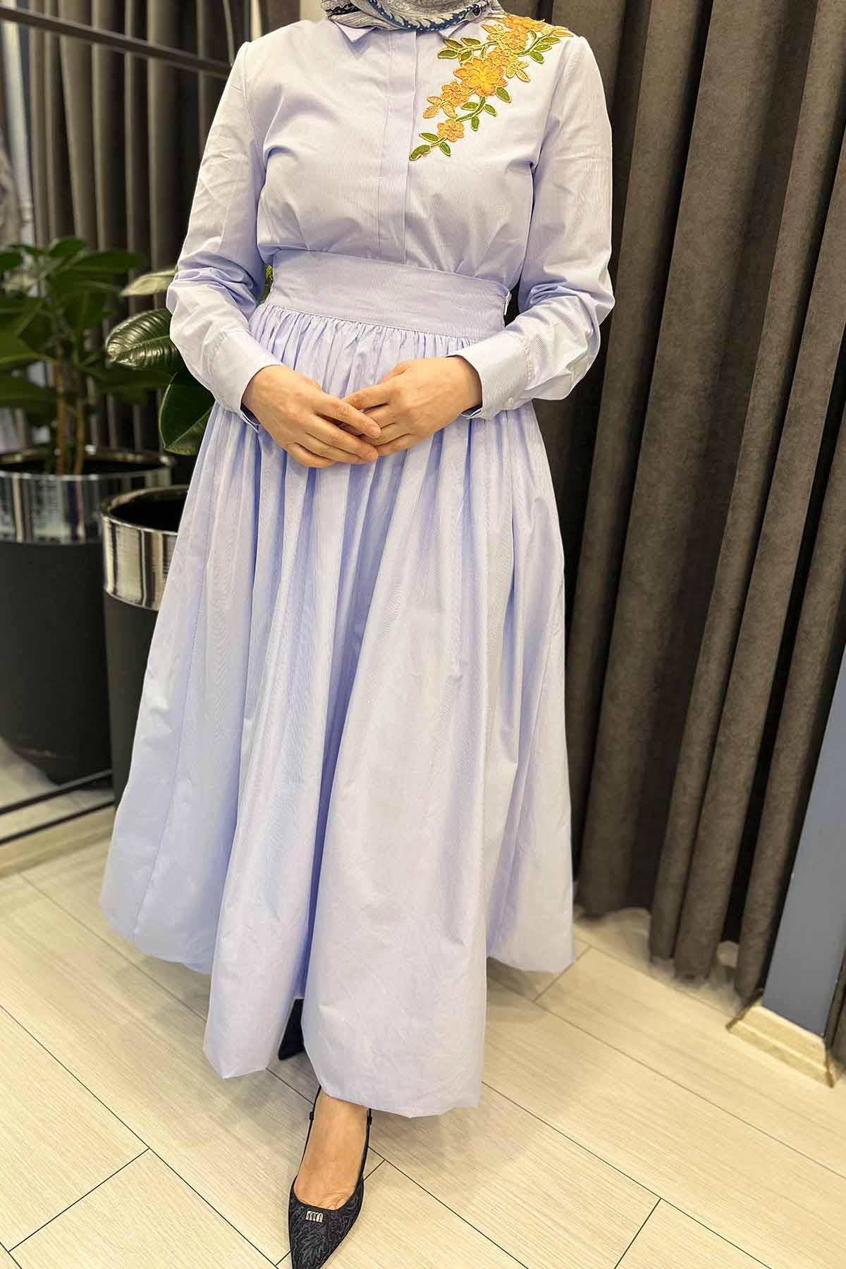 ÇİZGİLİ BALON ETEK