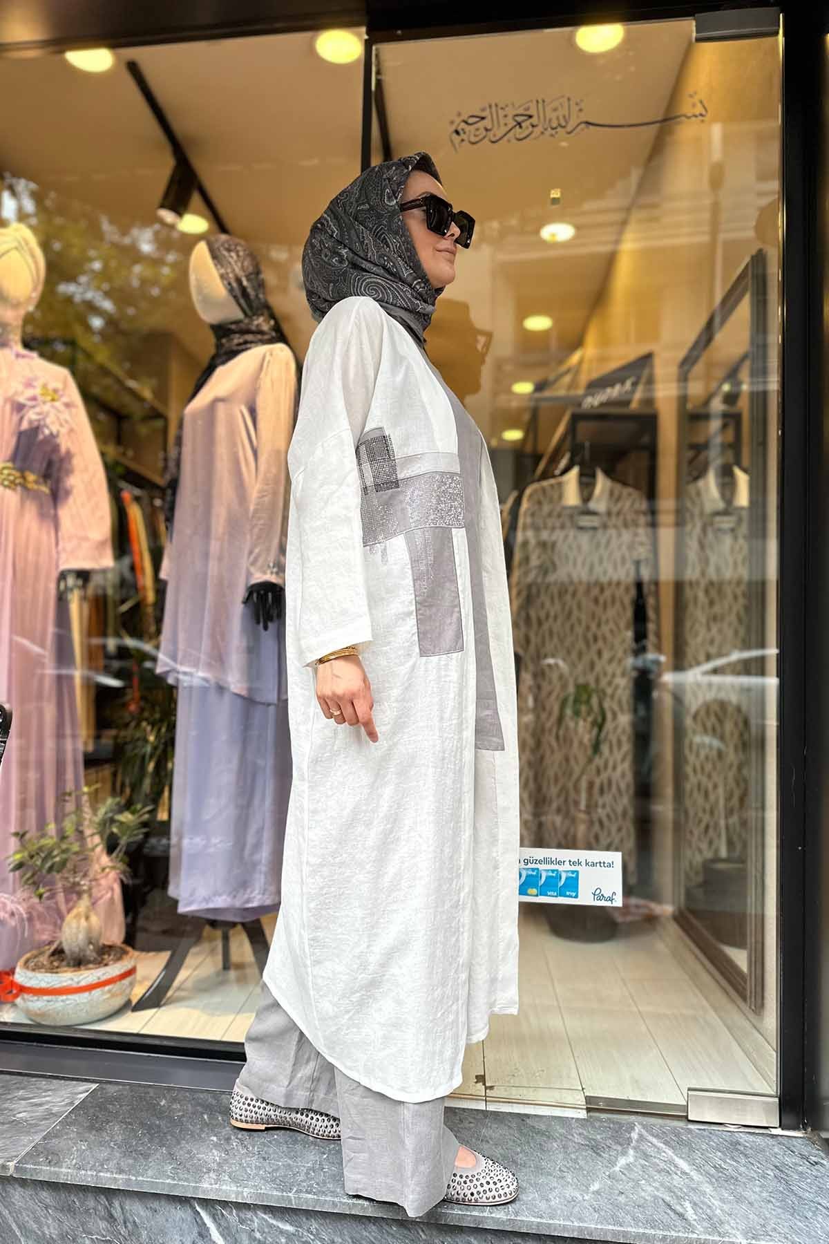 KETEN TAŞLI CEKET