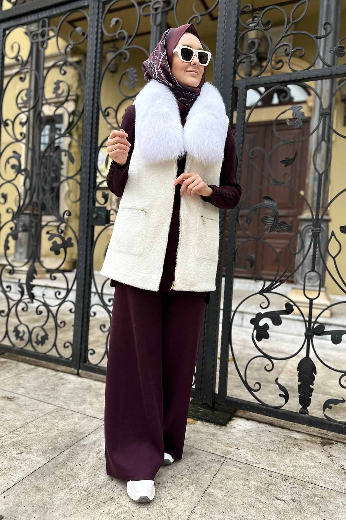 PELUŞ KÜRK YELEK