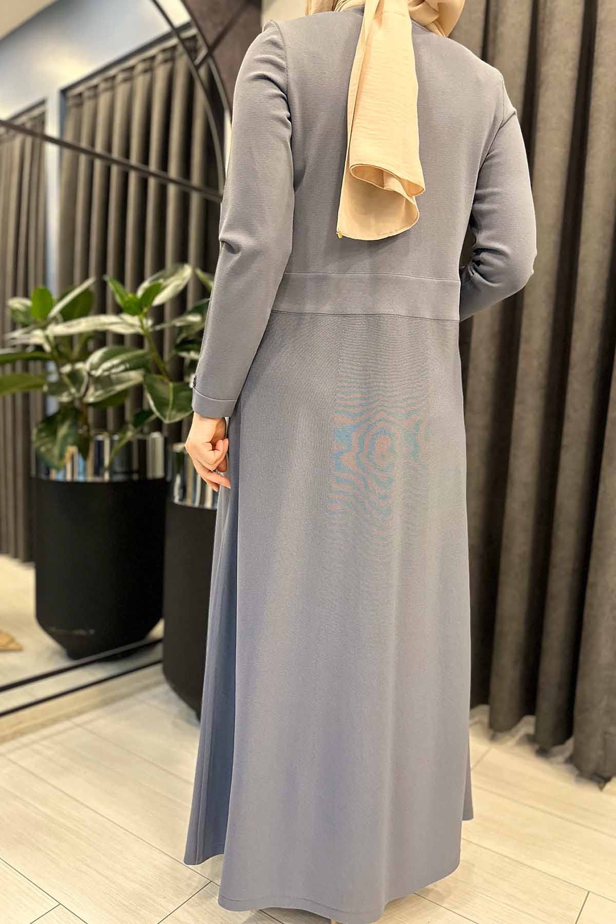DÜZ RENK BASİC ELBİSE