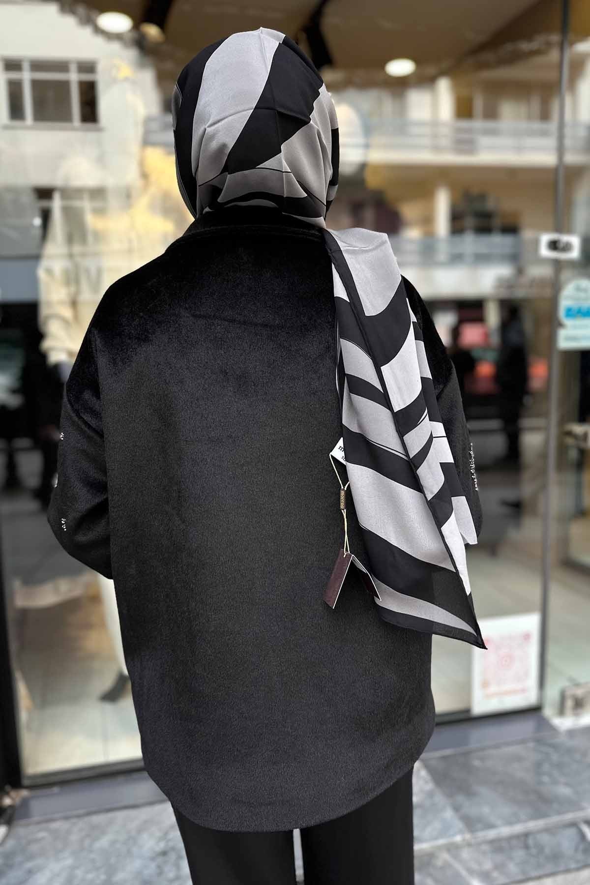NAKIŞ İŞLEMELİ MONT