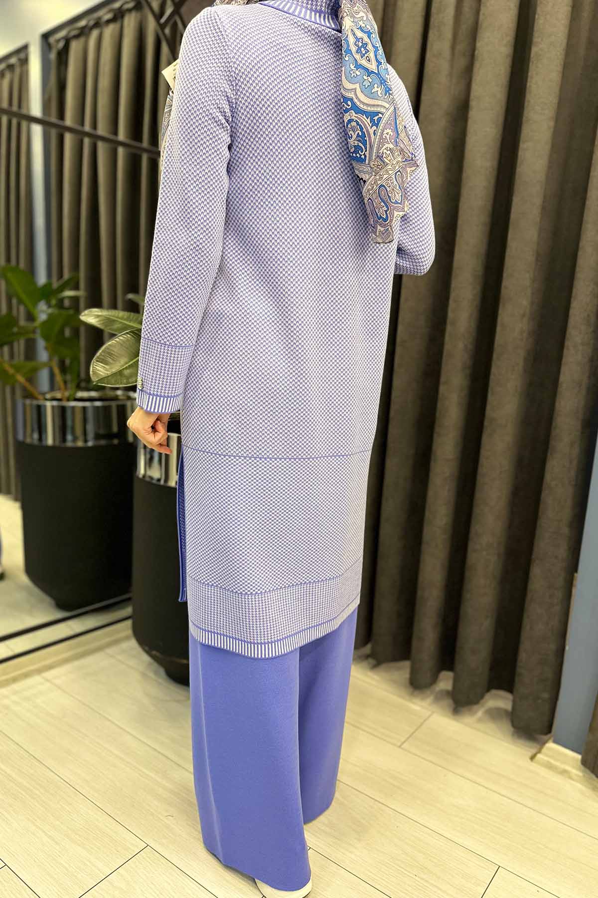 DİK YAKA UZUN TUNİK