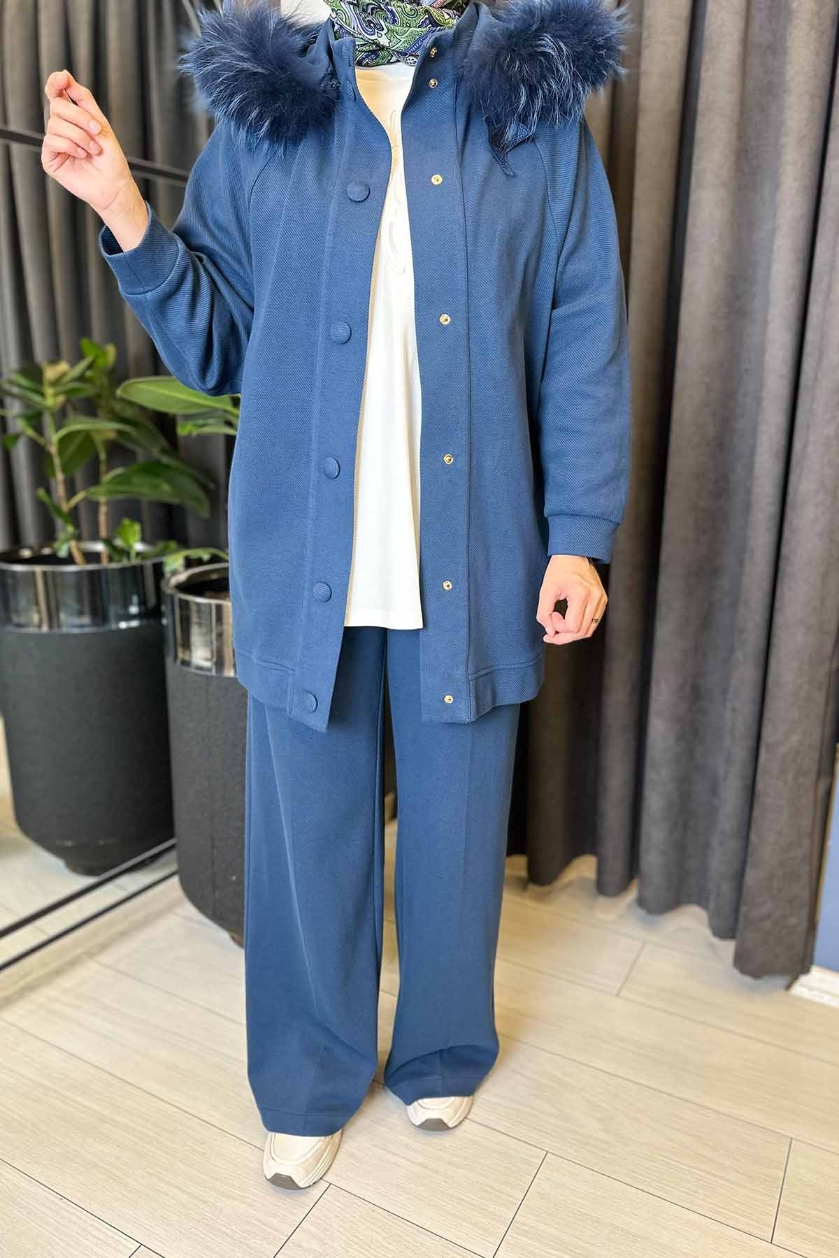 KAPŞONU KÜRKLÜ DEZA TAKIM