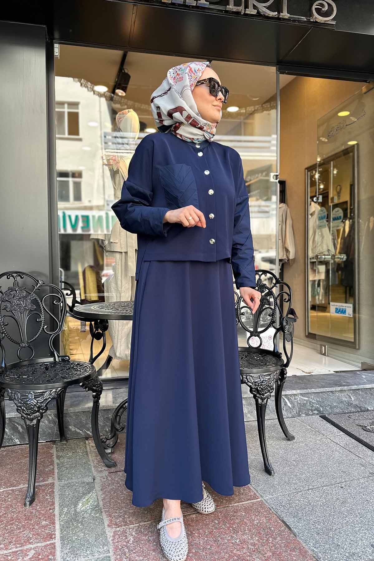 HAKİM YAKA KISA GÖMLEK