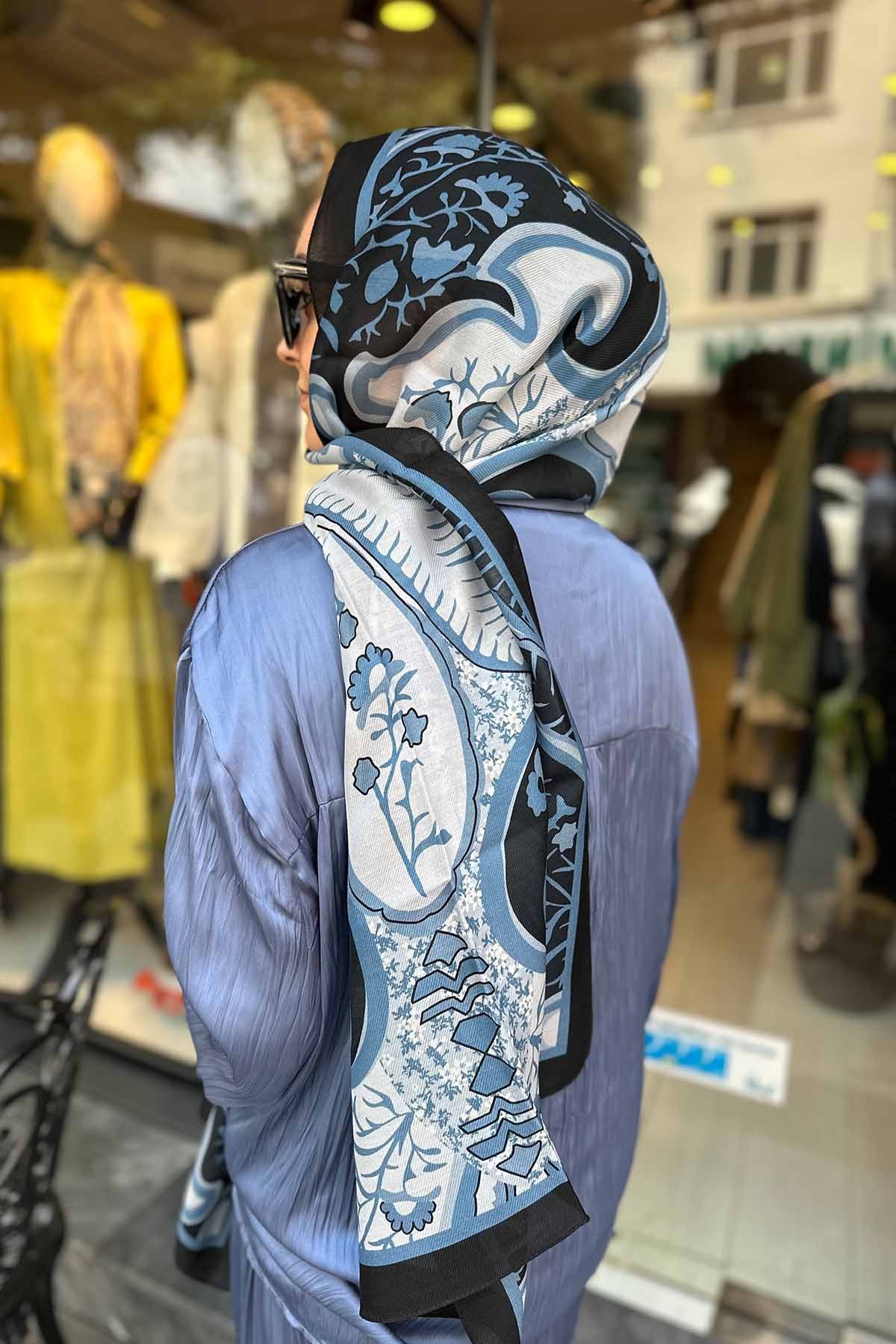 BLUE ABELİA ŞAL