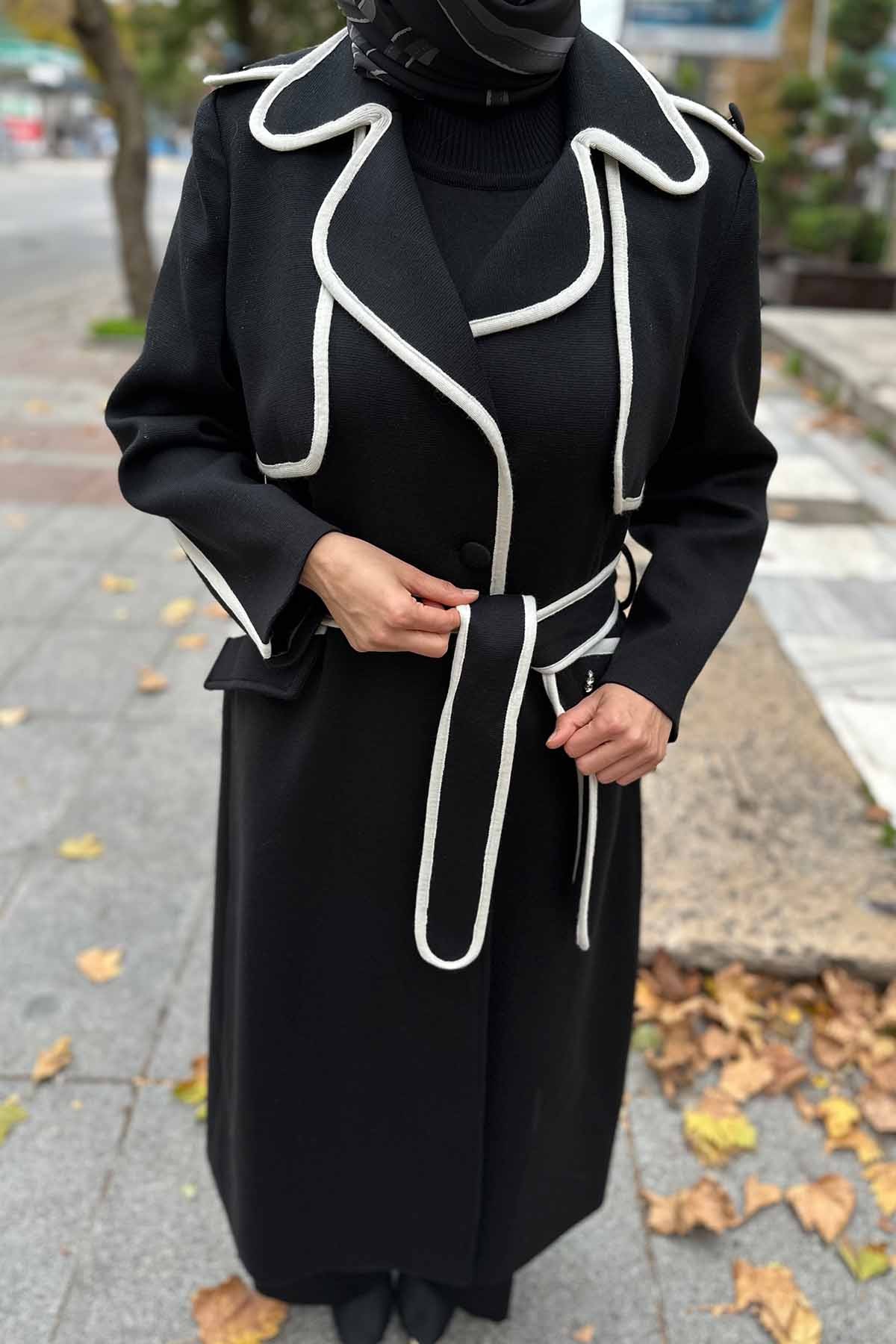 ÇELİK ÖRGÜ TRİKO TRENÇKOT