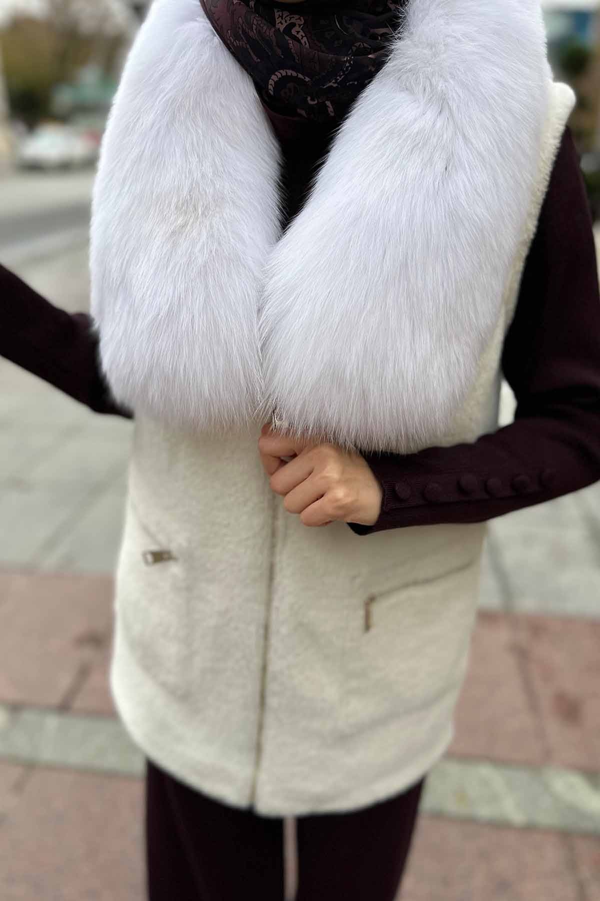 PELUŞ KÜRK YELEK
