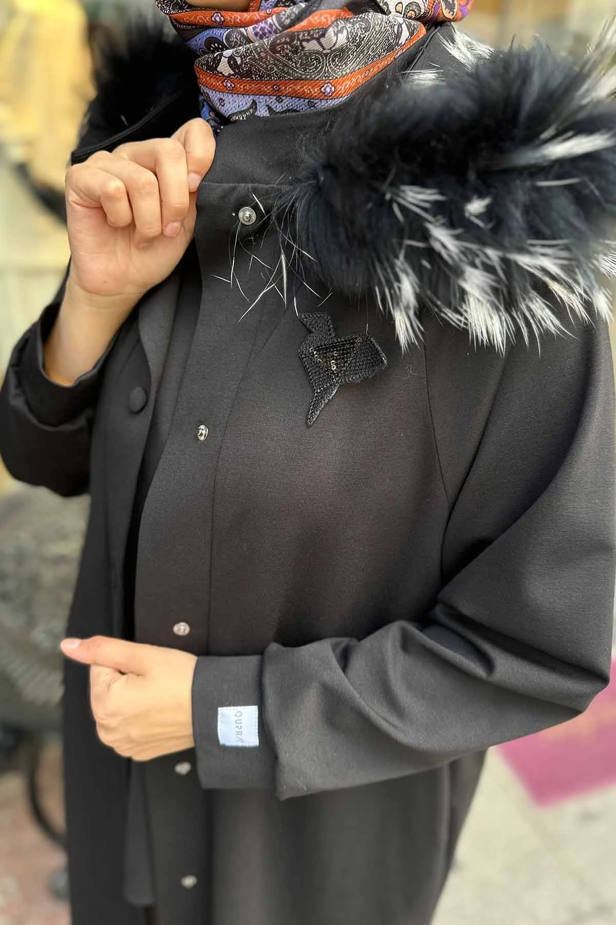 KAPŞONLU KÜRKLÜ SAFOR KAP