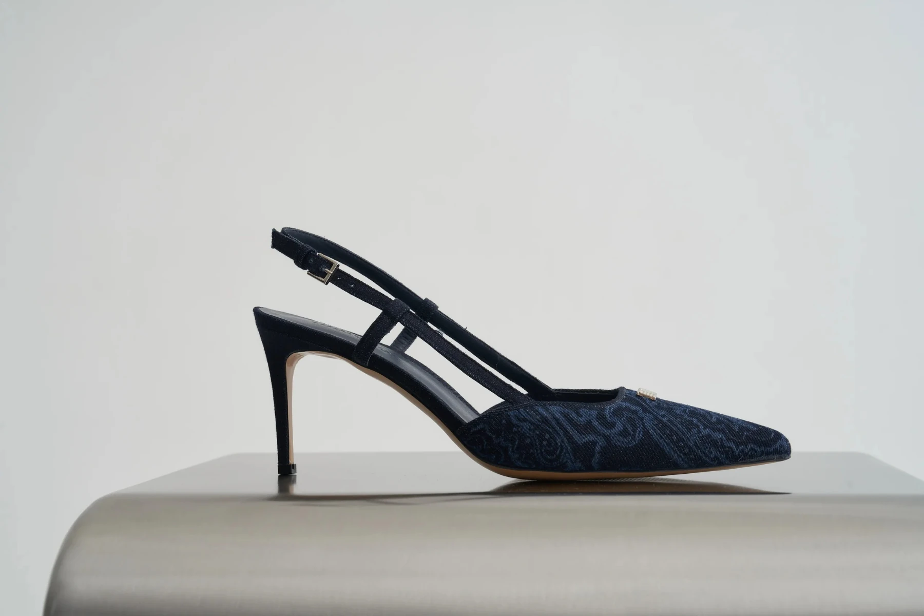 DENİM TOPUKLU AYAKKABI