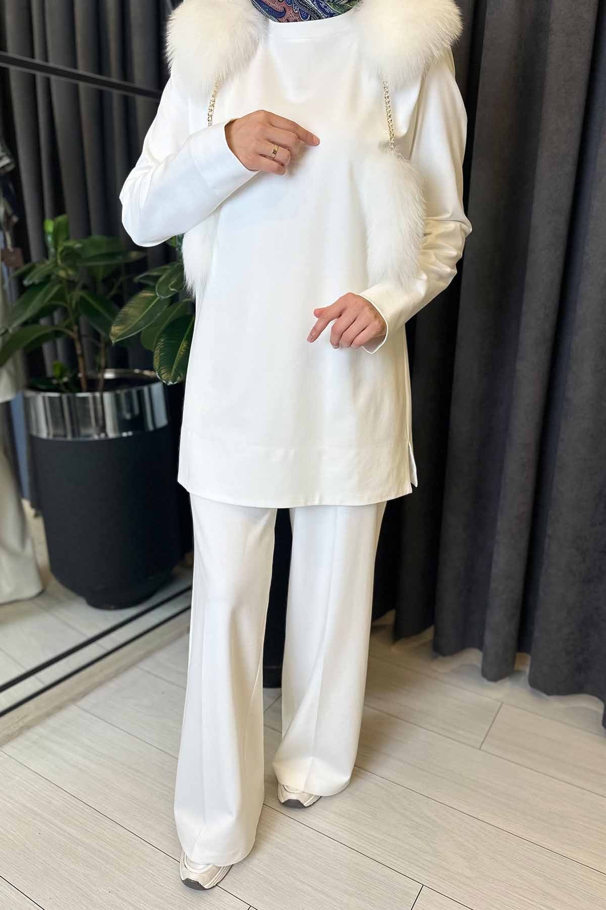 YAKASI ZİNCİR KÜRKLÜ ÇELİK TAKIM