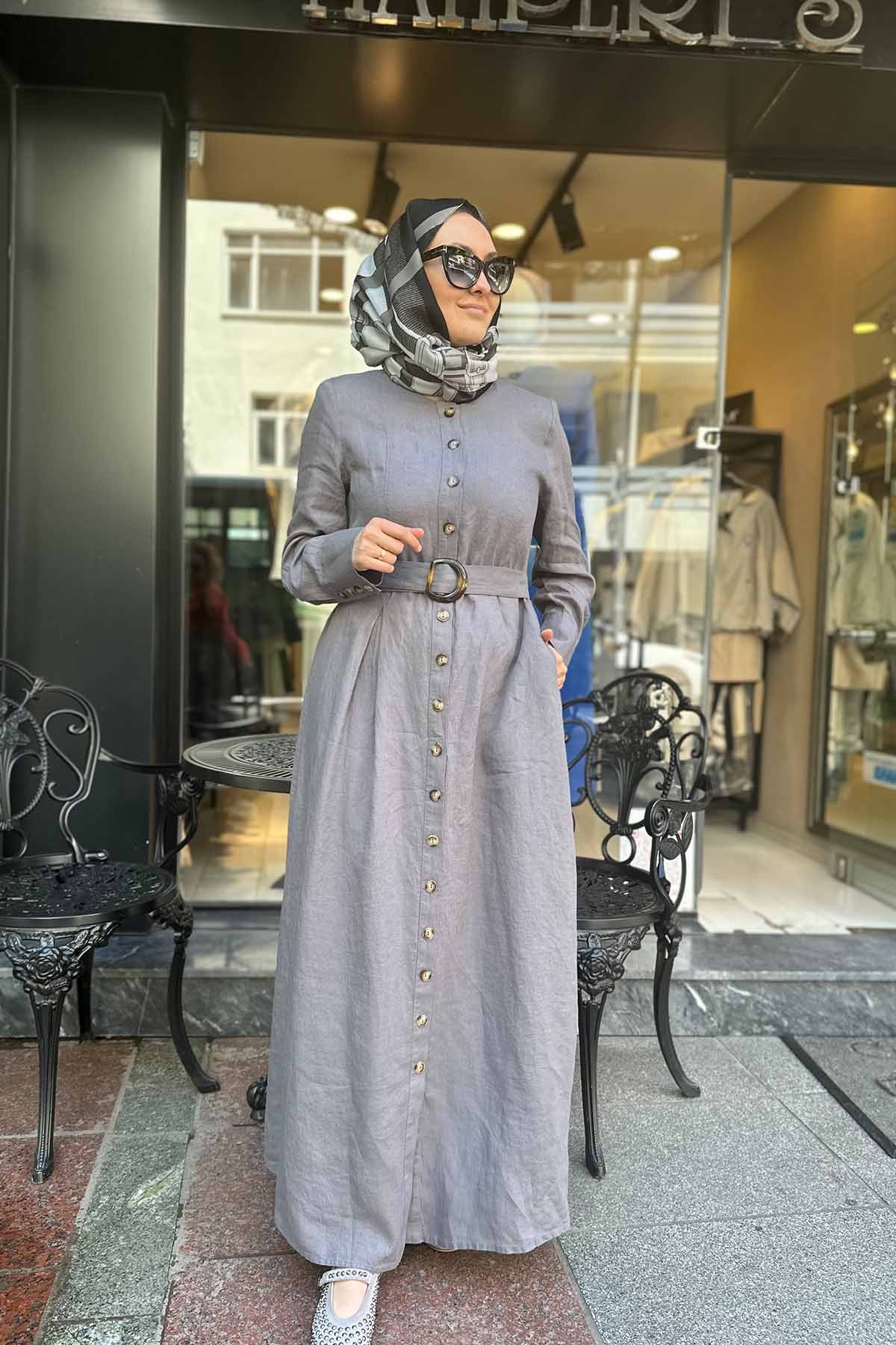 BELİ KEMERLİ CEKET