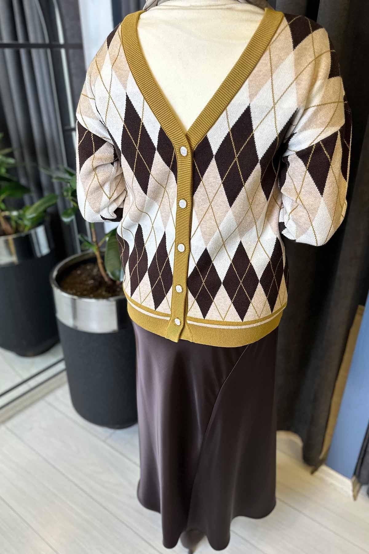BAKLAVA DESENLİ TRİKO