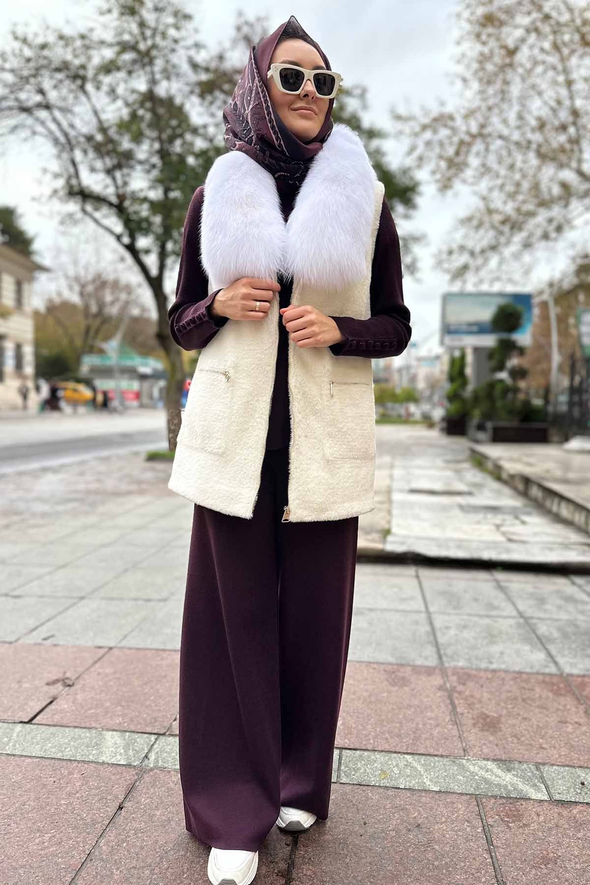 PELUŞ KÜRK YELEK