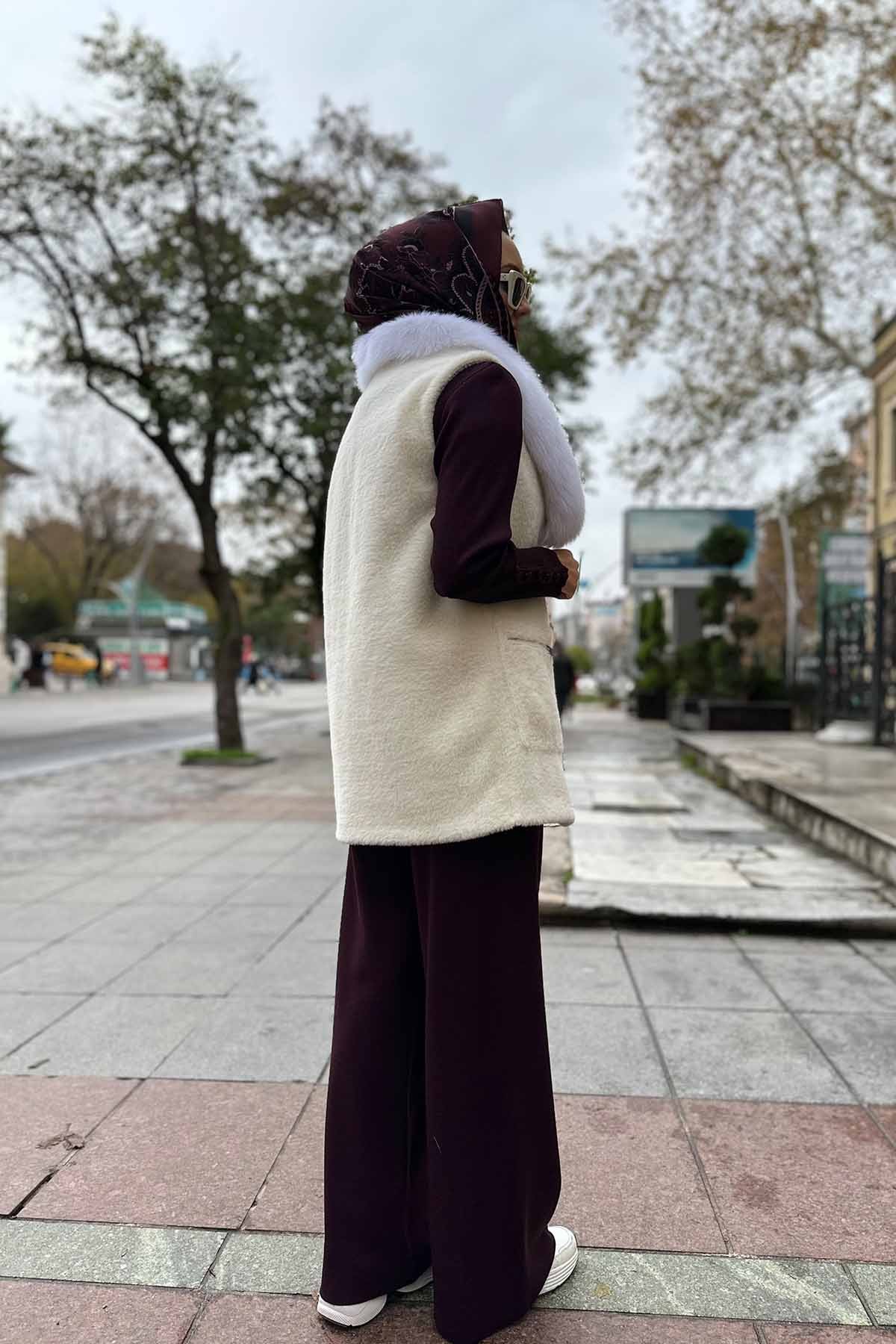 PELUŞ KÜRK YELEK